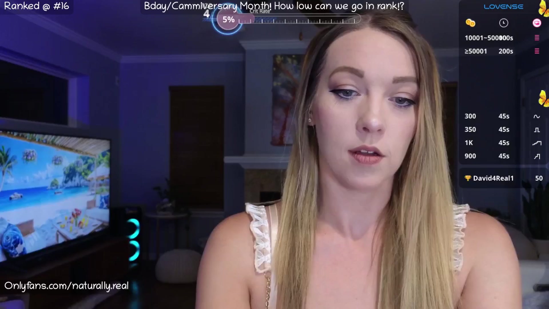 Gallery image thumbnail from NaturallyReal's myfreecams stream on, 07/23/2025, 03:33 image 2 of 20