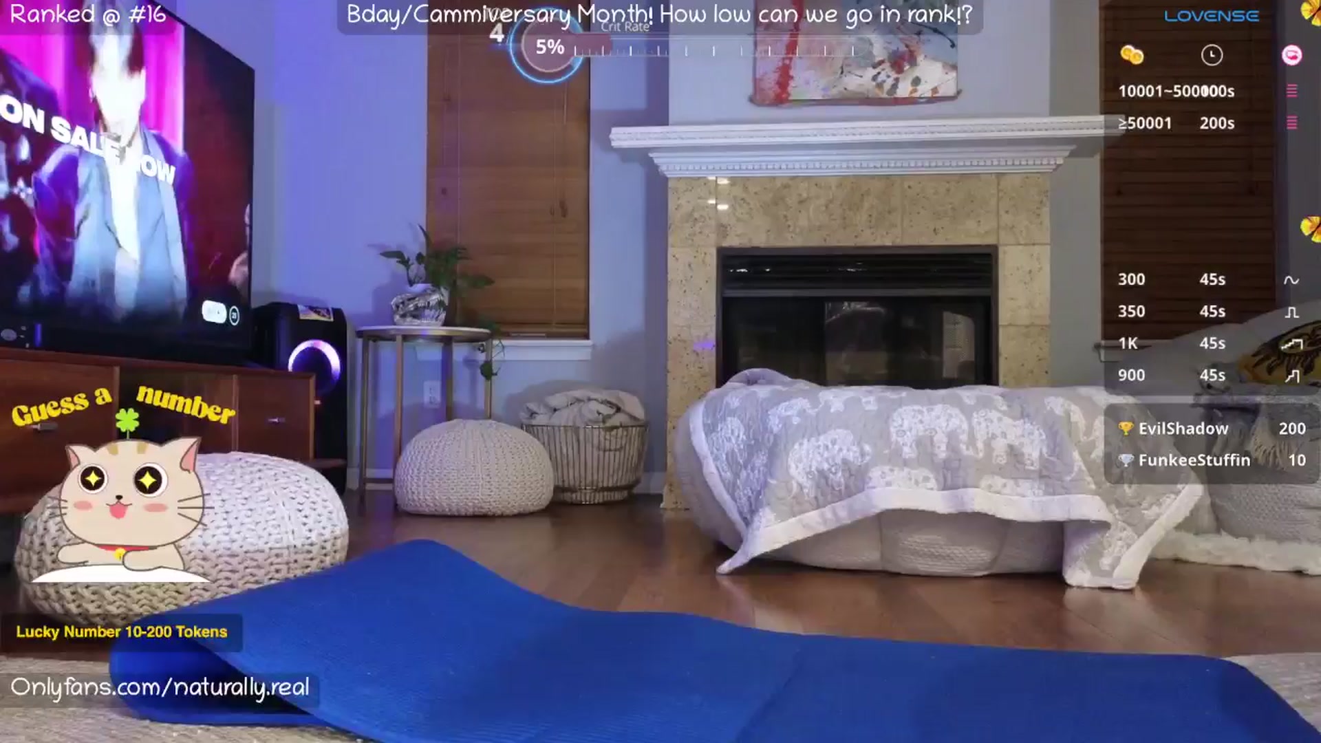 Gallery image thumbnail from NaturallyReal's myfreecams stream on, 07/23/2025, 05:46 image 5 of 20
