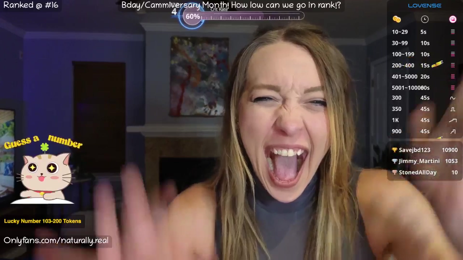 Gallery image thumbnail from NaturallyReal's myfreecams stream on, 07/23/2025, 08:06 image 8 of 20