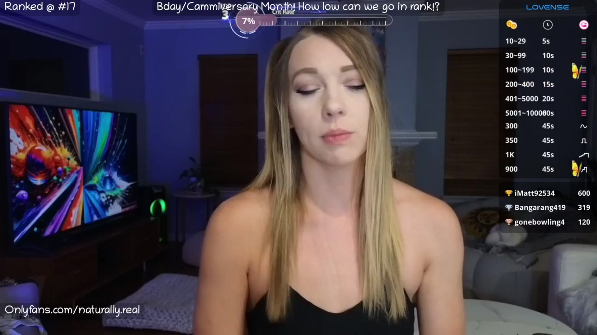 Gallery image thumbnail from NaturallyReal's myfreecams stream on, 07/24/2025, 07:39 image 3 of 20
