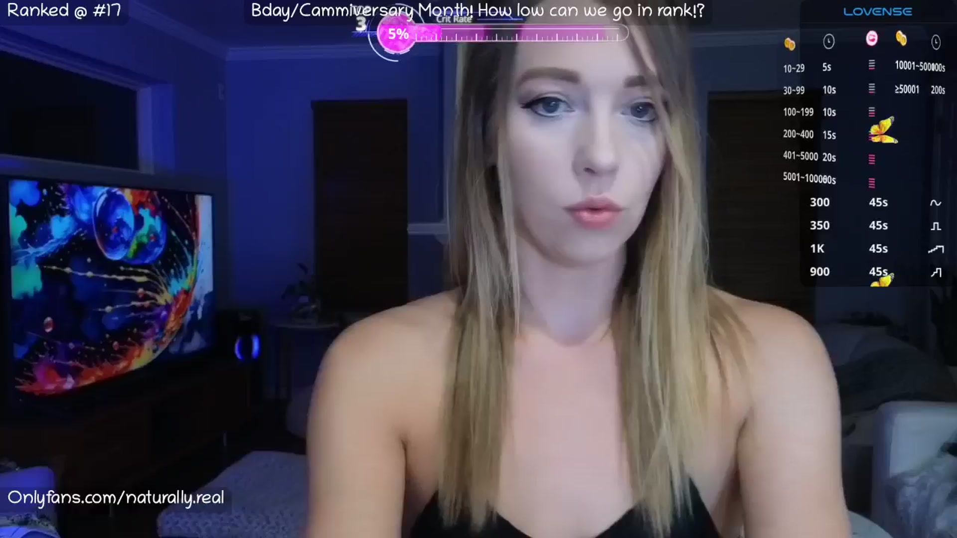 Gallery image thumbnail from NaturallyReal's myfreecams stream on, 07/24/2025, 07:39 image 1 of 20