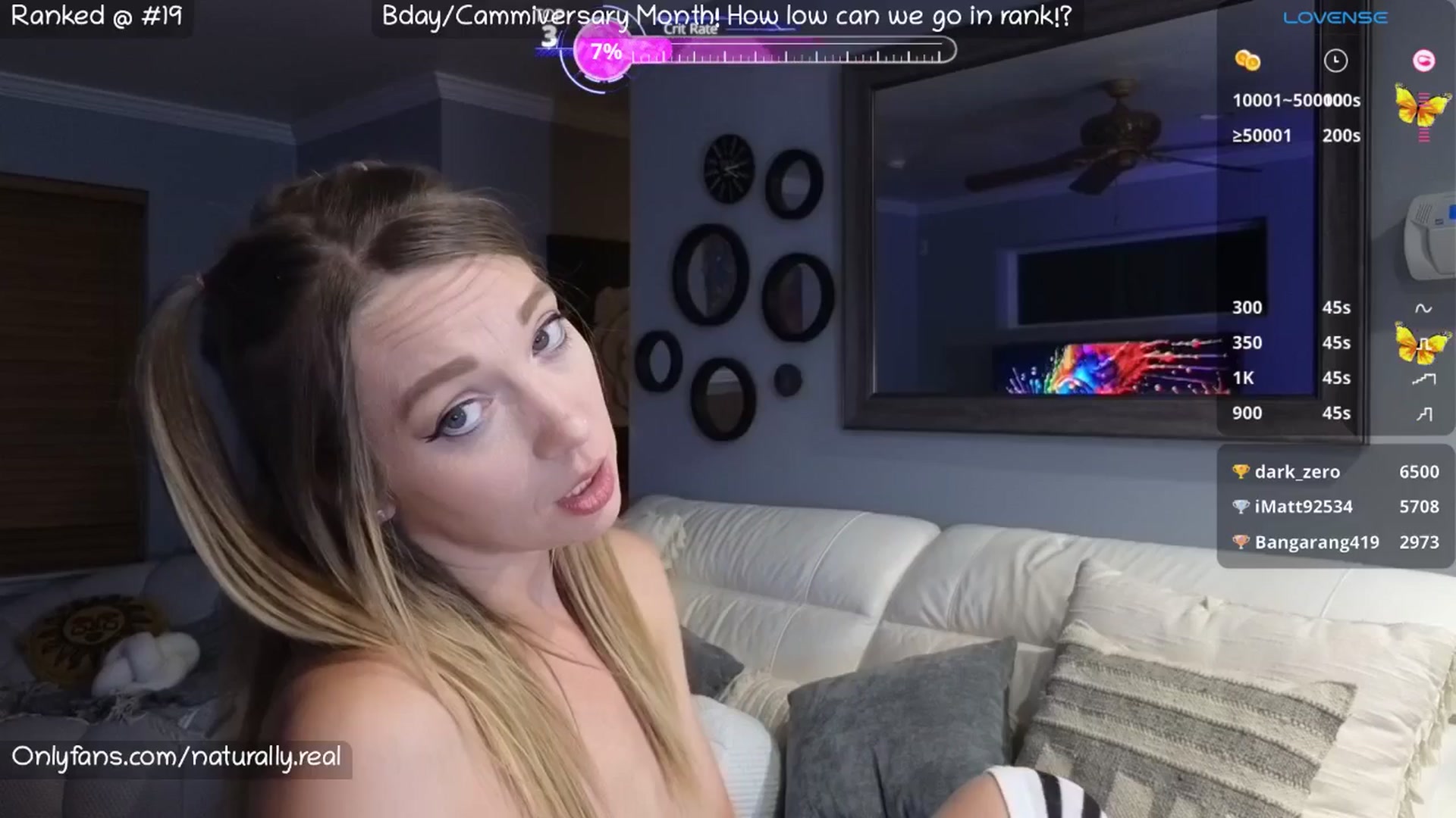 Gallery image thumbnail from NaturallyReal's myfreecams stream on, 07/24/2025, 08:04 image 4 of 20