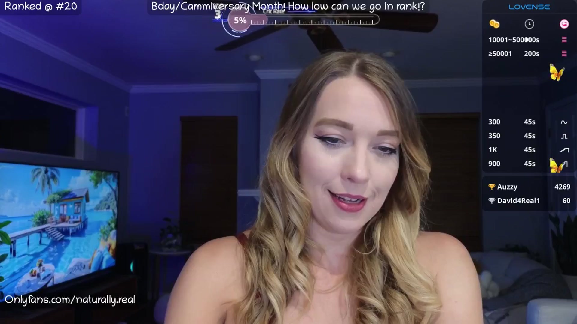Gallery image thumbnail from NaturallyReal's myfreecams stream on, 07/25/2025, 05:06 image 11 of 20