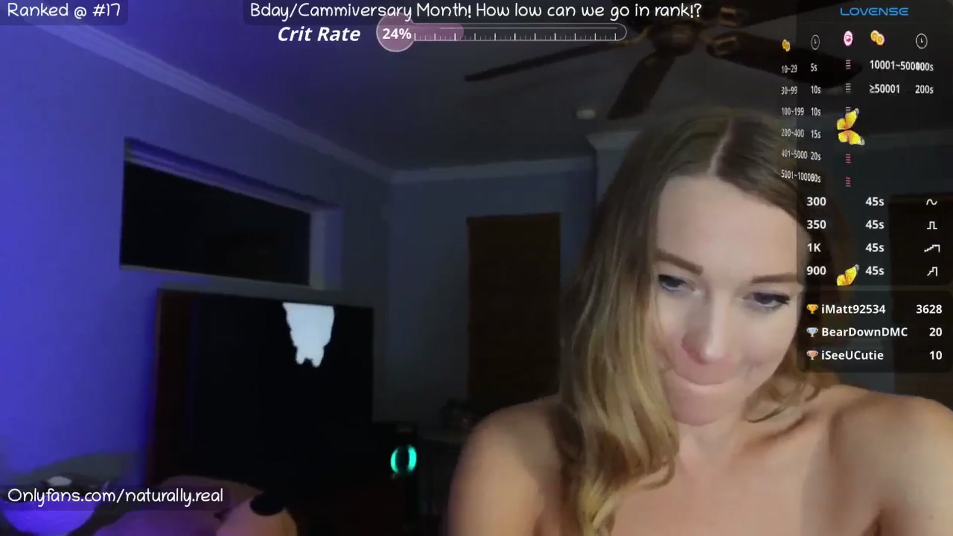 Gallery image thumbnail from NaturallyReal's myfreecams stream on, 07/27/2025, 07:50 image 13 of 20