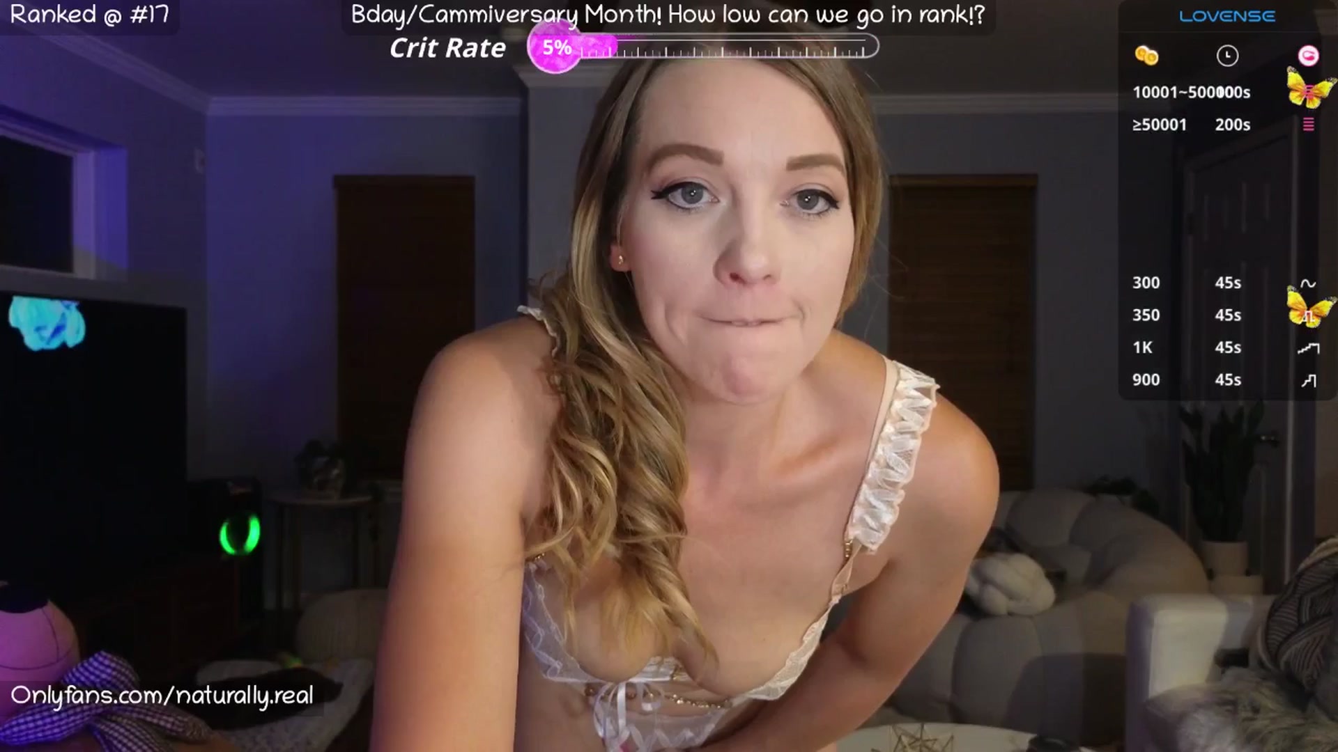 Gallery image thumbnail from NaturallyReal's myfreecams stream on, 07/27/2025, 07:50 image 1 of 20