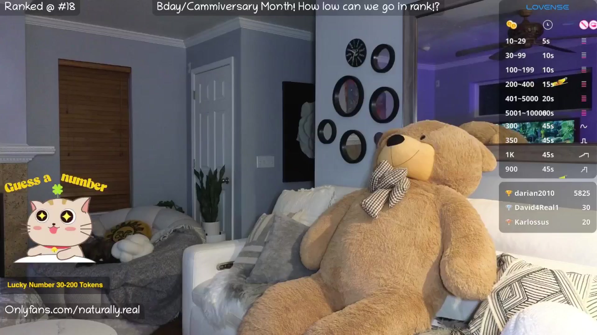 Gallery image thumbnail from NaturallyReal's myfreecams stream on, 08/01/2025, 07:03 image 5 of 20