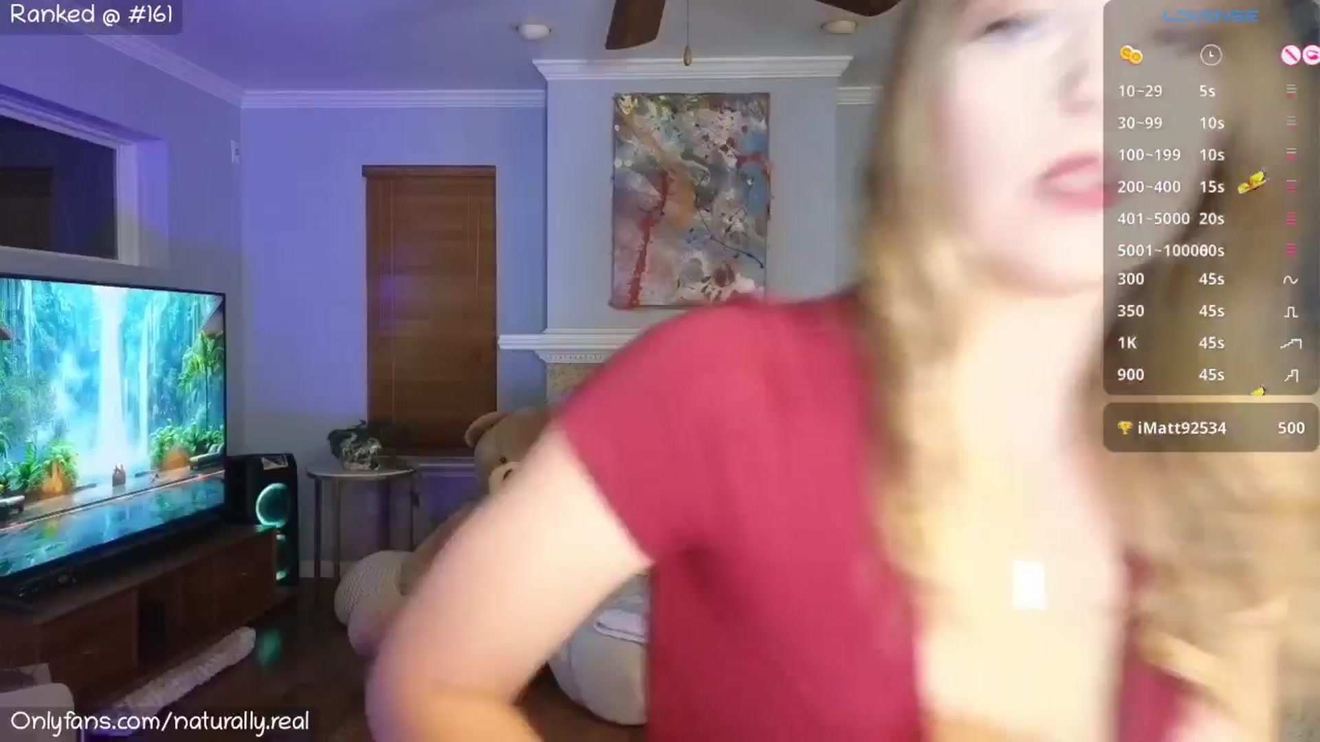 Gallery image thumbnail from NaturallyReal's myfreecams stream on, 08/06/2025, 02:27 image 4 of 20