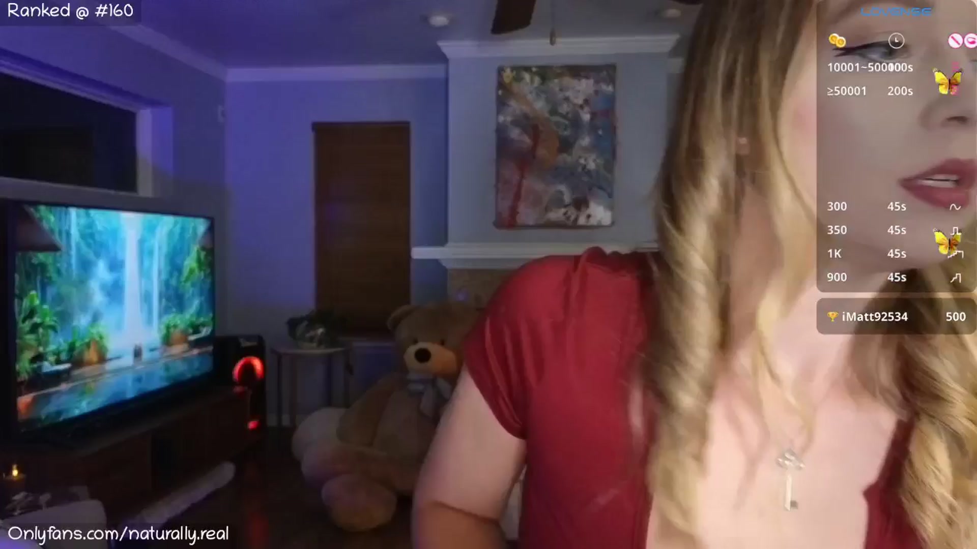 Gallery image thumbnail from NaturallyReal's myfreecams stream on, 08/06/2025, 02:27 image 3 of 20