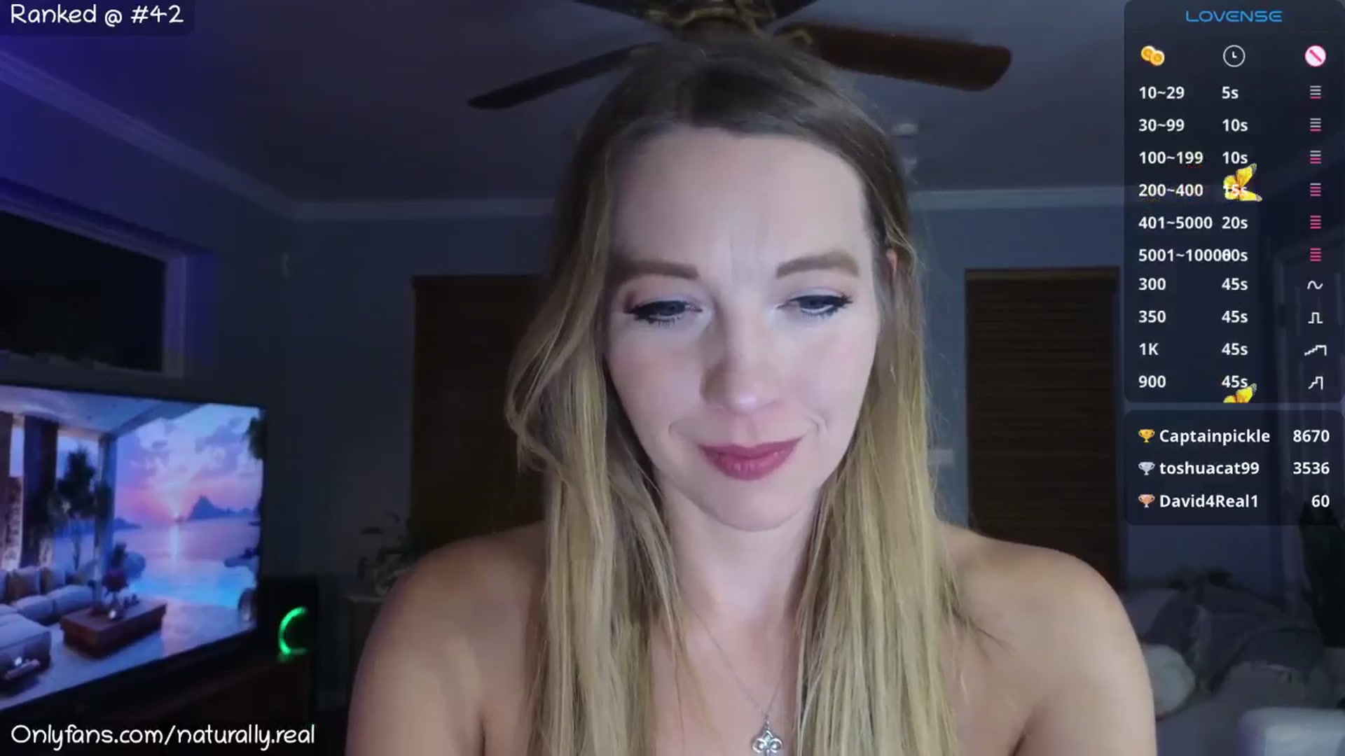 Gallery image thumbnail from NaturallyReal's myfreecams stream on, 08/09/2025, 07:42 image 12 of 20