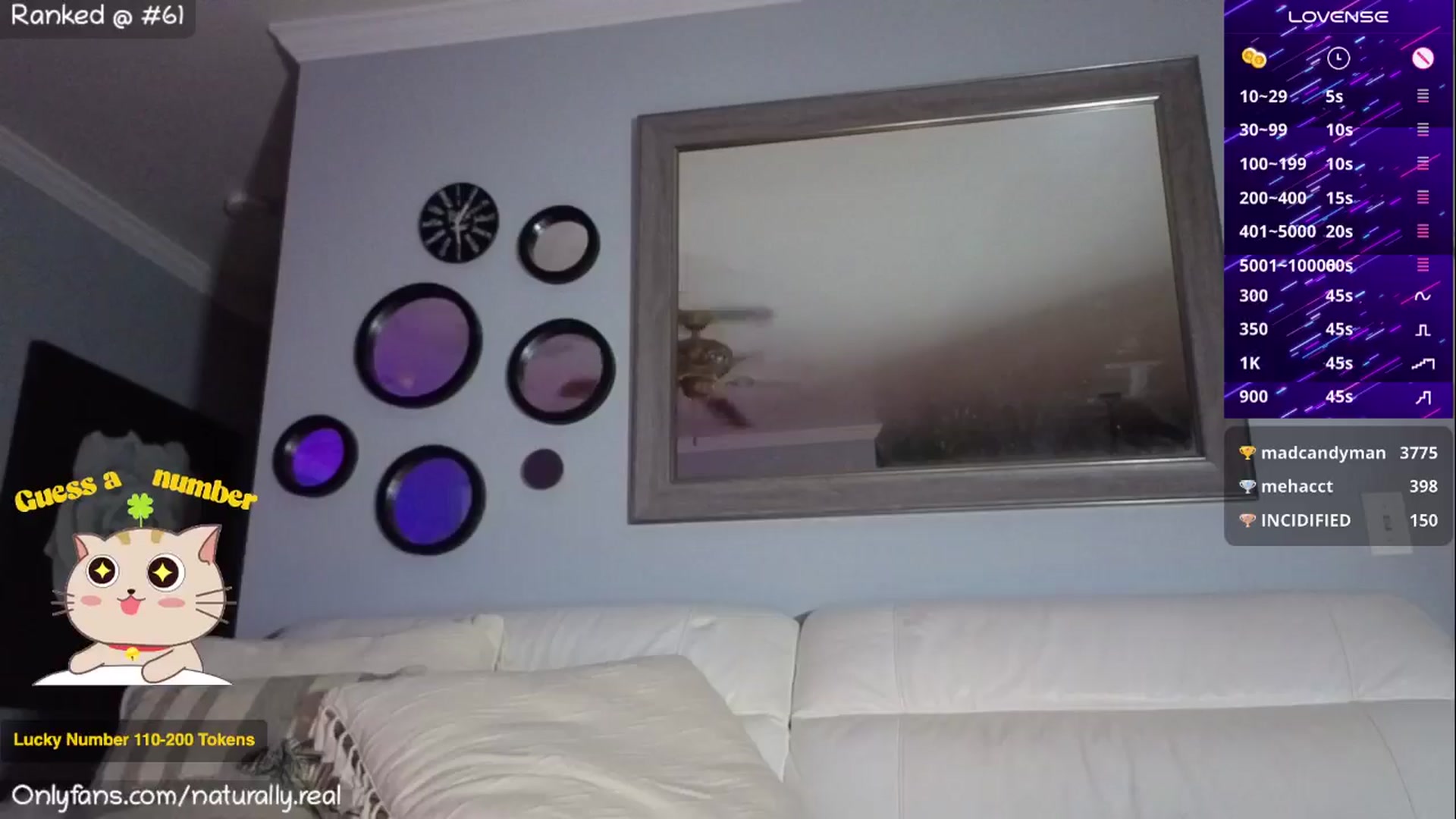 Gallery image thumbnail from NaturallyReal's myfreecams stream on, 10/17/2025, 06:37 image 14 of 20