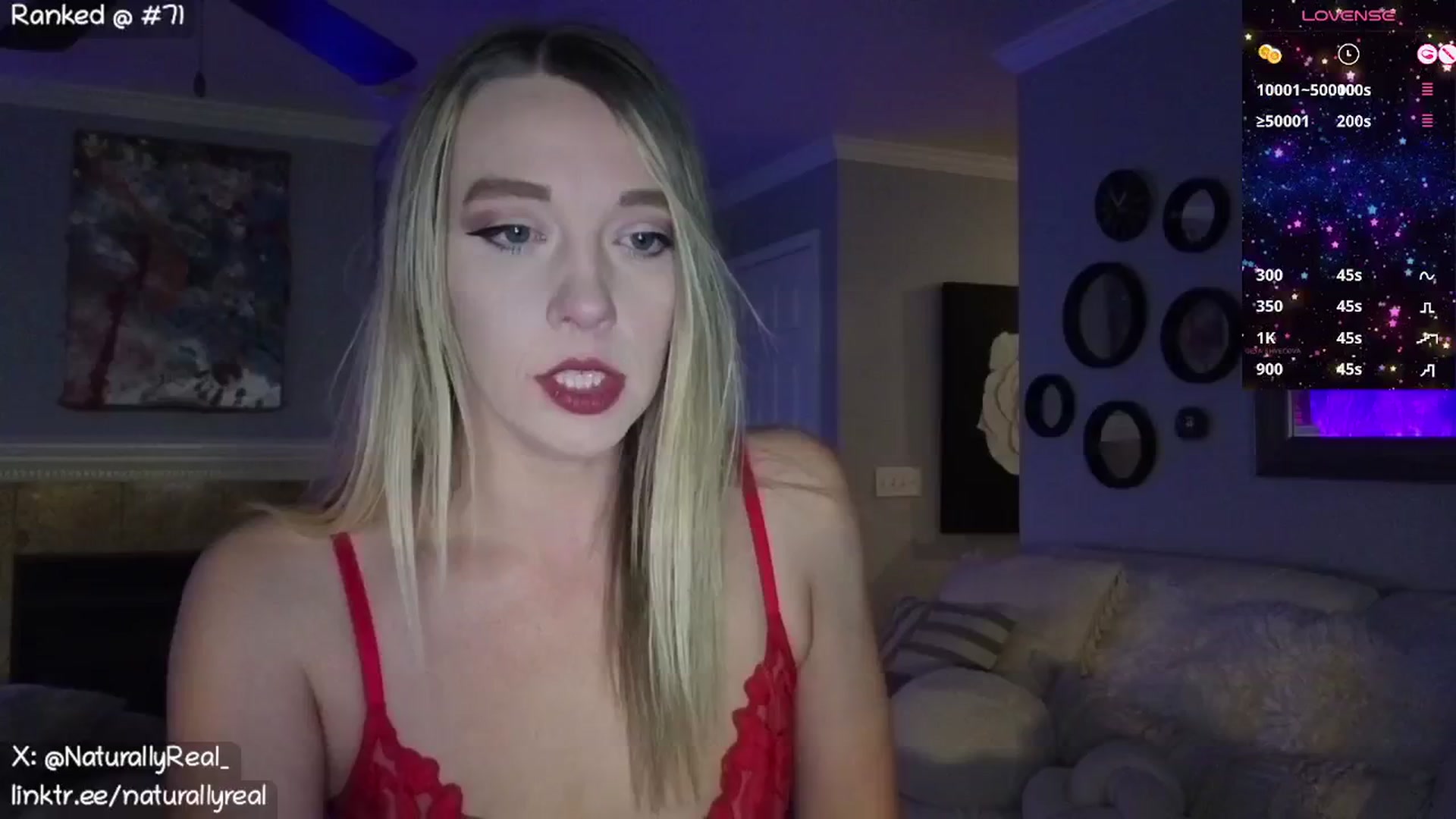 Gallery image thumbnail from NaturallyReal's myfreecams stream on, 11/23/2025, 08:49 image 1 of 20