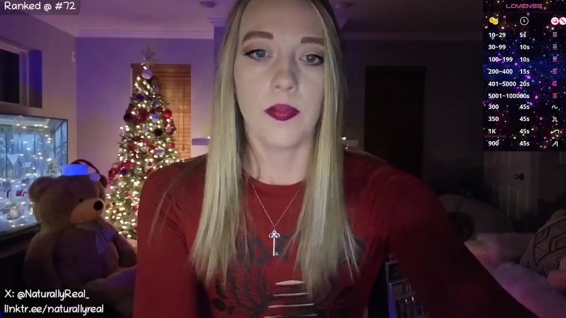 Gallery image thumbnail from NaturallyReal's myfreecams stream on, 11/27/2025, 04:46 image 12 of 20