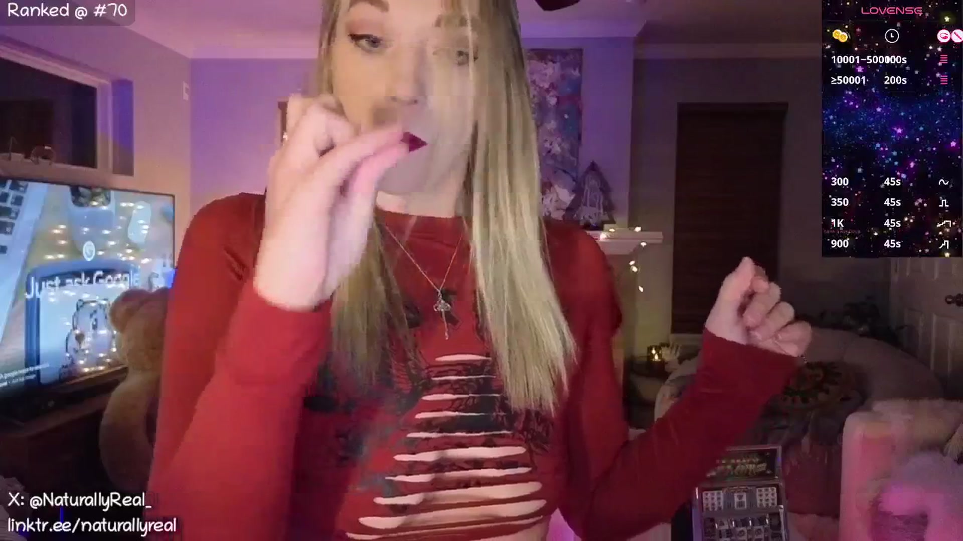 Gallery image thumbnail from NaturallyReal's myfreecams stream on, 11/27/2025, 04:46 image 20 of 20