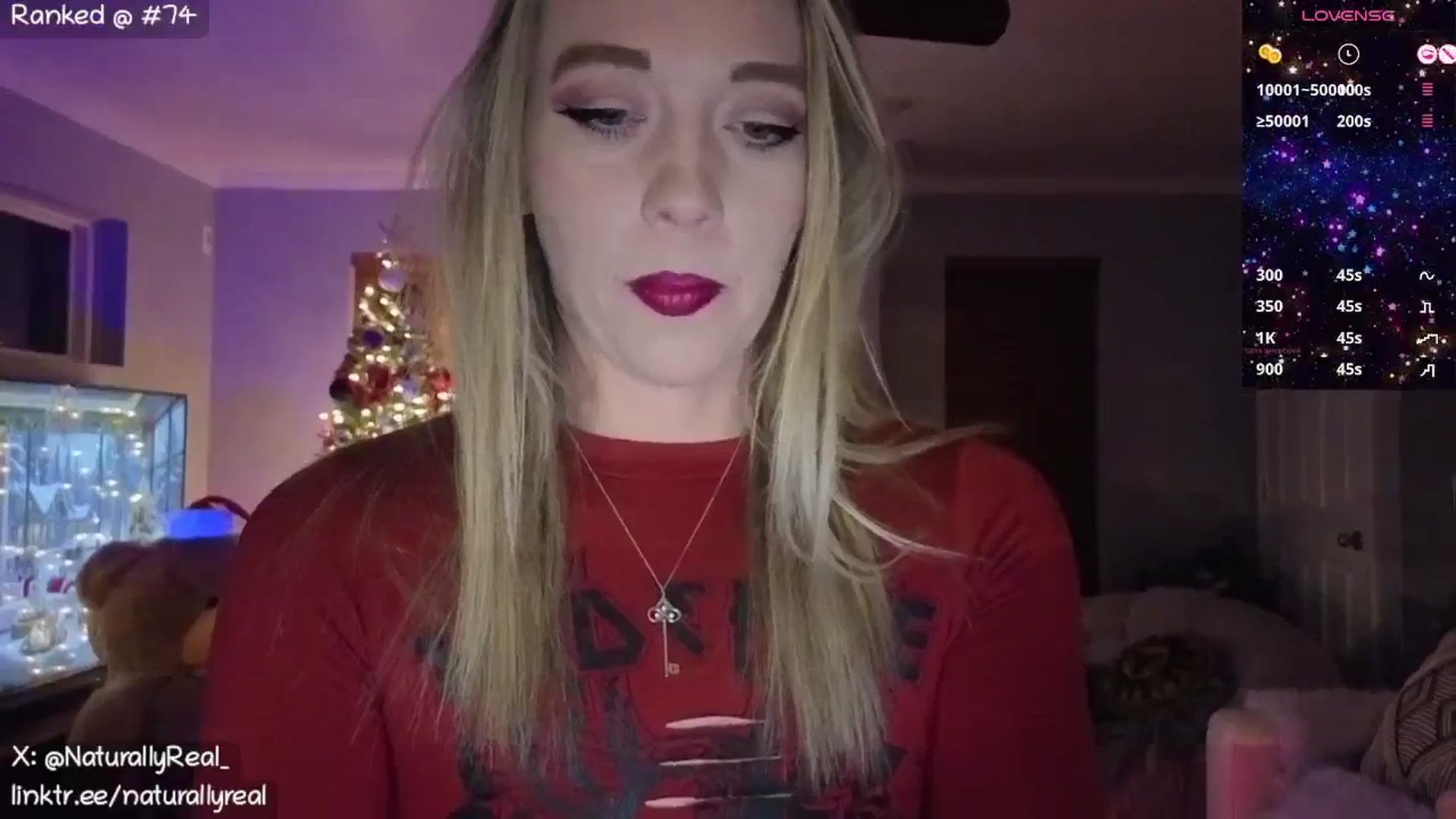 Gallery image thumbnail from NaturallyReal's myfreecams stream on, 11/27/2025, 04:46 image 4 of 20