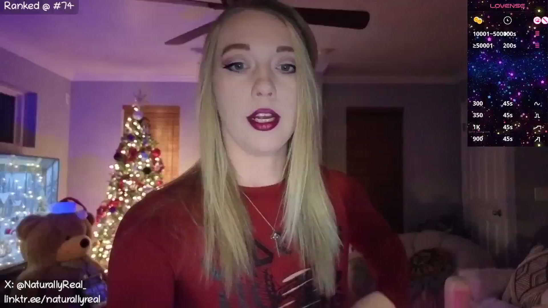 Gallery image thumbnail from NaturallyReal's myfreecams stream on, 11/27/2025, 04:46 image 1 of 20
