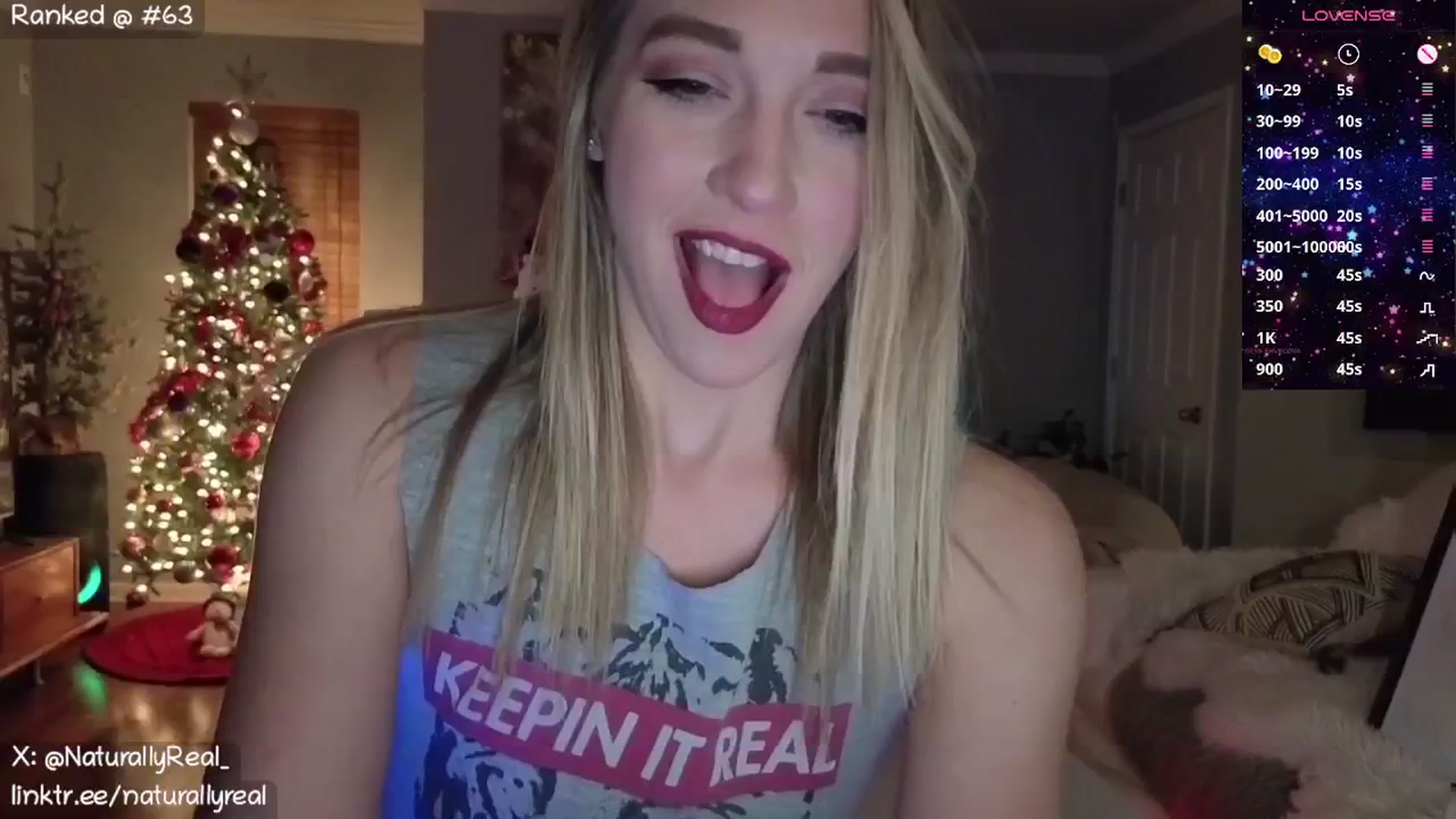 Gallery image thumbnail from NaturallyReal's myfreecams stream on, 12/01/2025, 05:36 image 15 of 20