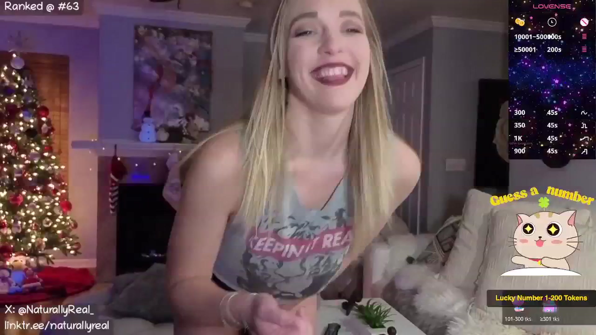 Gallery image thumbnail from NaturallyReal's myfreecams stream on, 12/01/2025, 07:48 image 5 of 20