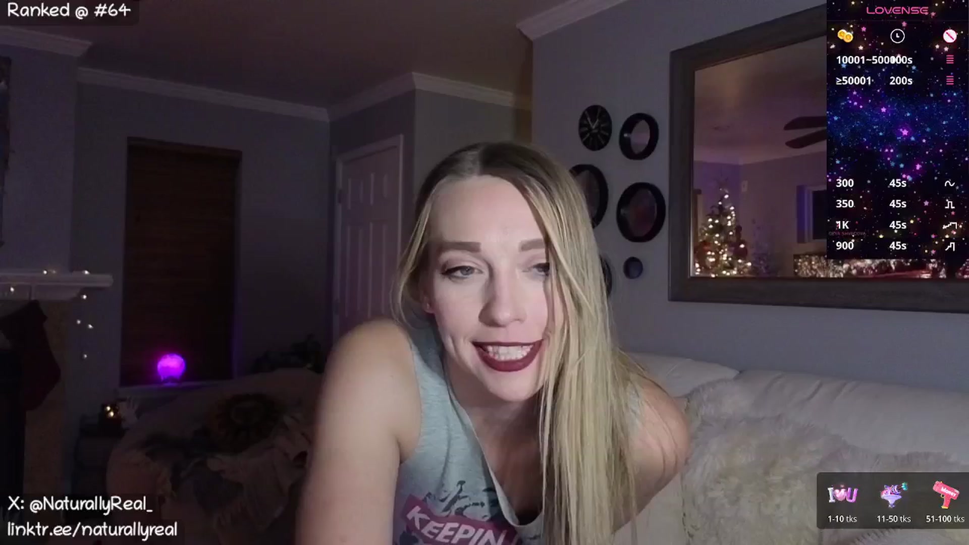Gallery image thumbnail from NaturallyReal's myfreecams stream on, 12/01/2025, 07:48 image 1 of 20