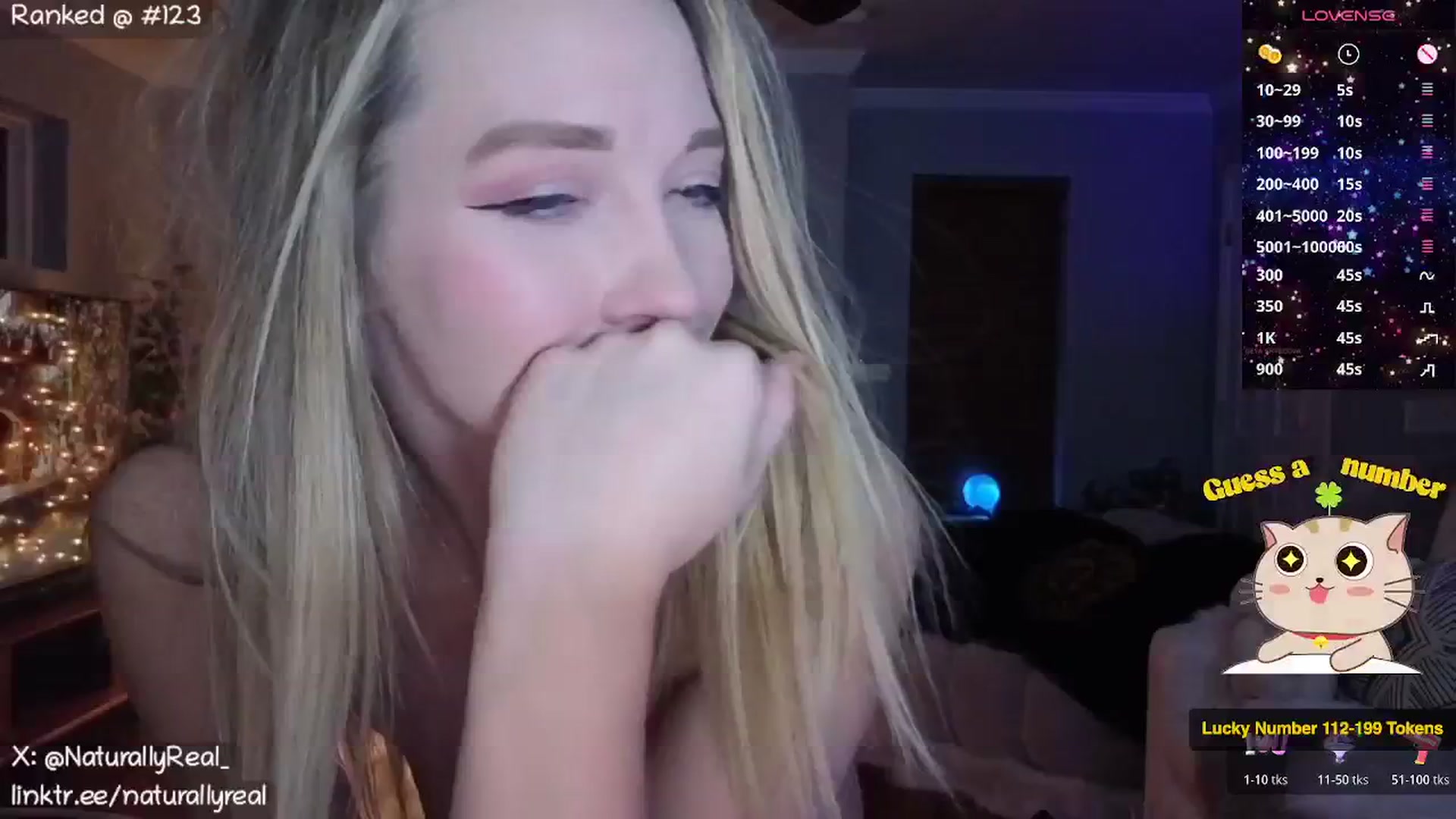 Gallery image thumbnail from NaturallyReal's myfreecams stream on, 12/06/2025, 08:34 image 20 of 20