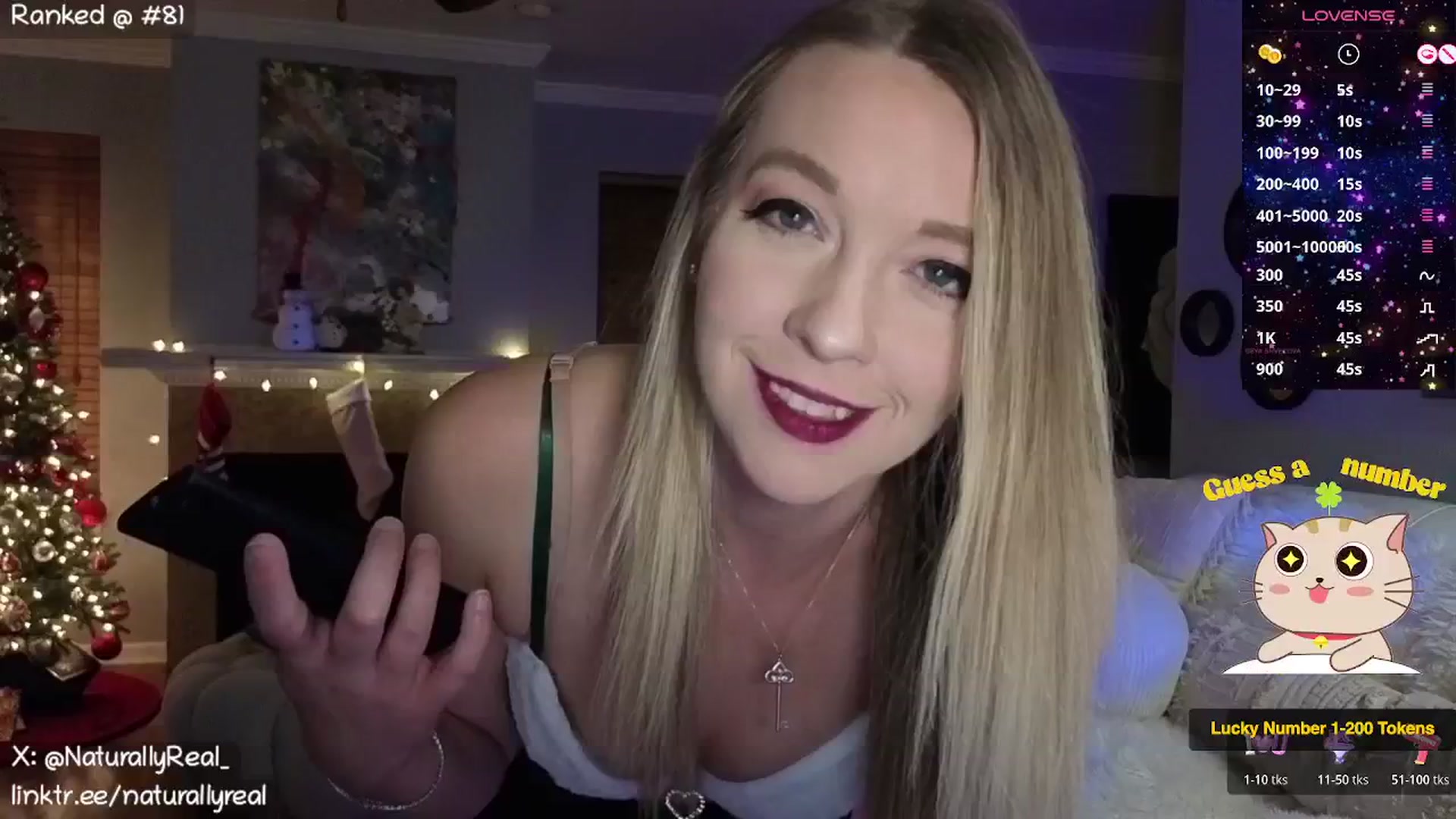 Gallery image thumbnail from NaturallyReal's myfreecams stream on, 12/13/2025, 06:11 image 13 of 20