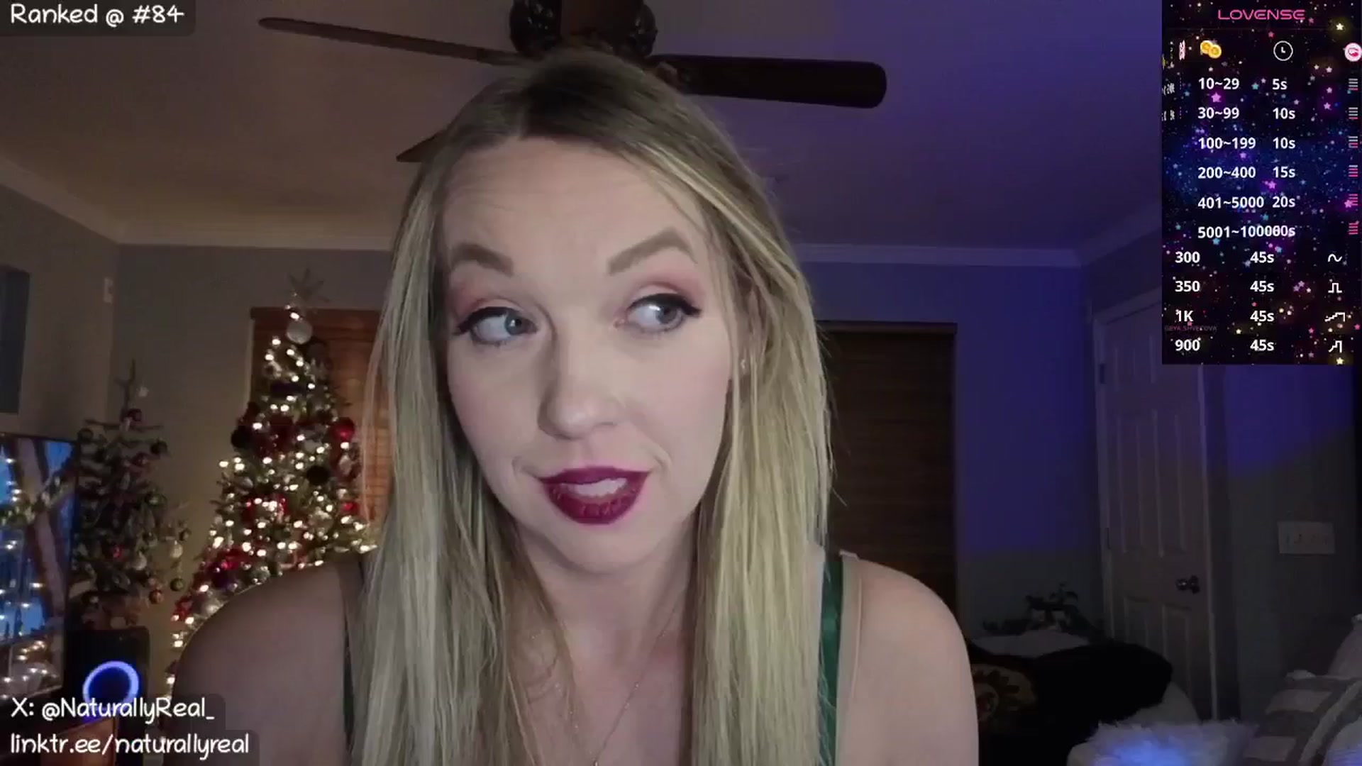 Gallery image thumbnail from NaturallyReal's myfreecams stream on, 12/13/2025, 07:33 image 2 of 20