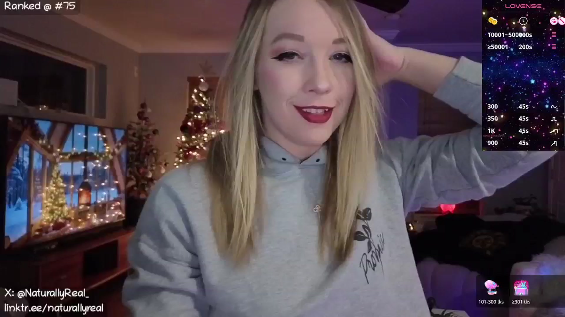 Gallery image thumbnail from NaturallyReal's myfreecams stream on, 12/16/2025, 08:05 image 1 of 20