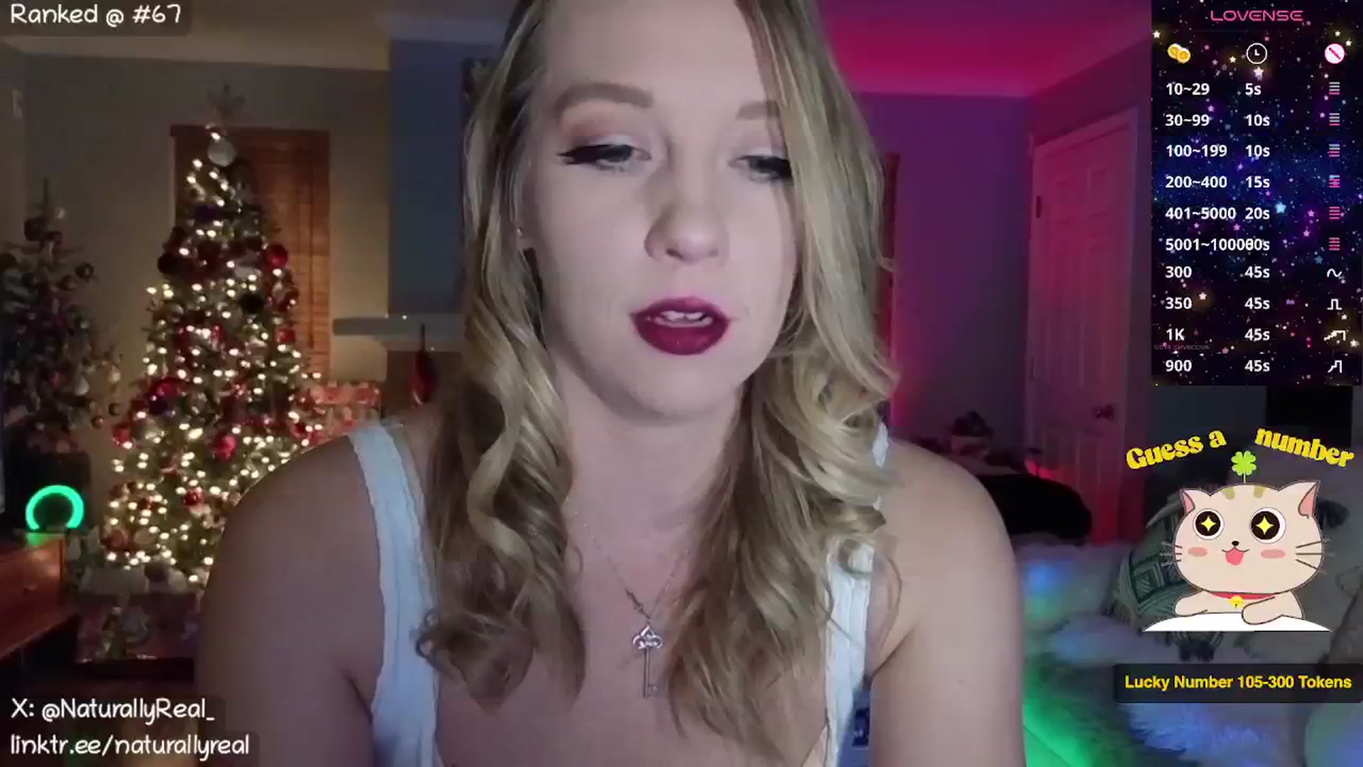 Gallery image thumbnail from NaturallyReal's myfreecams stream on, 12/23/2025, 07:18 image 8 of 20