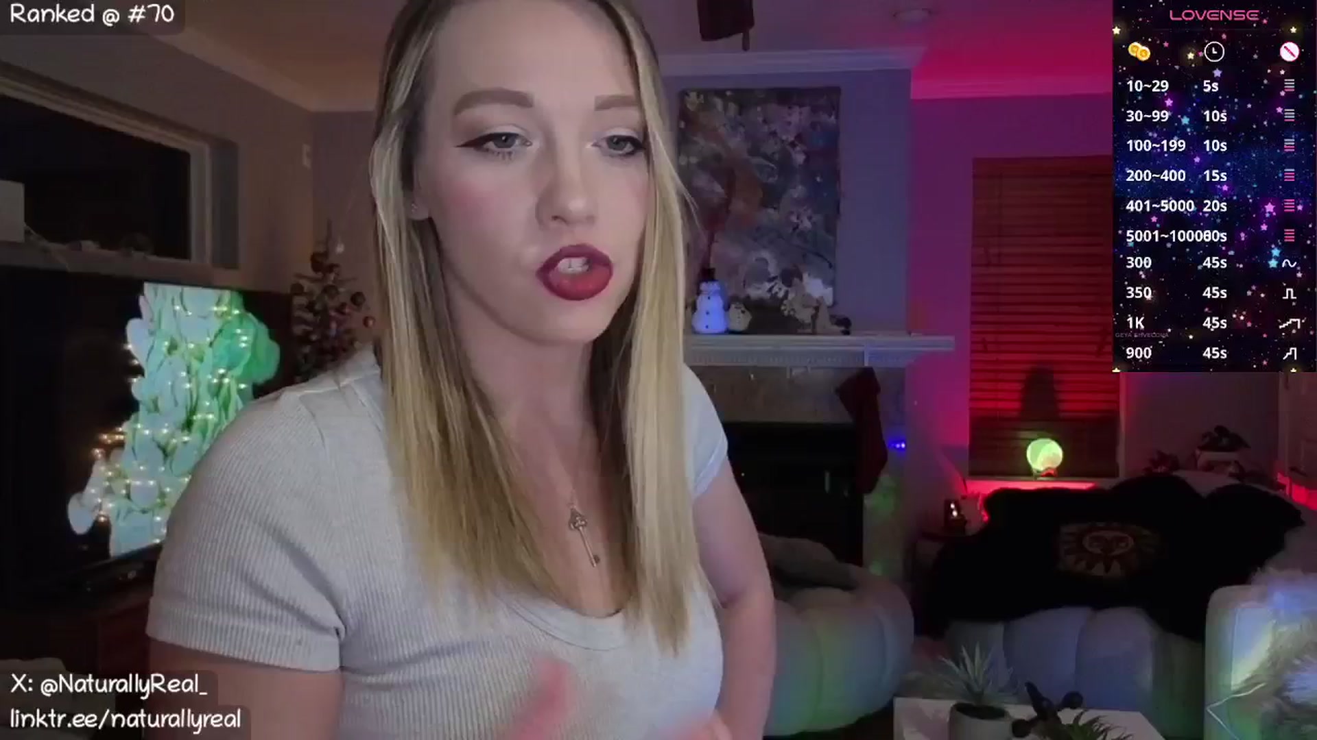 Gallery image thumbnail from NaturallyReal's myfreecams stream on, 12/27/2025, 07:05 image 6 of 20