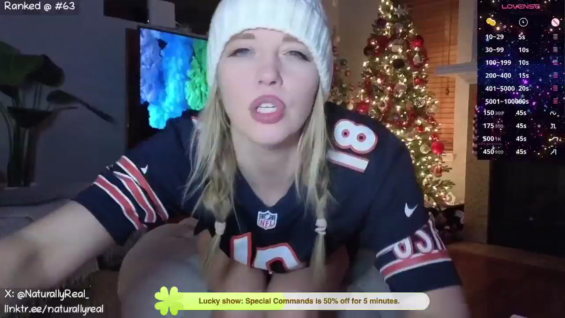 Gallery image thumbnail from NaturallyReal's myfreecams stream on, 12/29/2025, 09:12 image 1 of 20