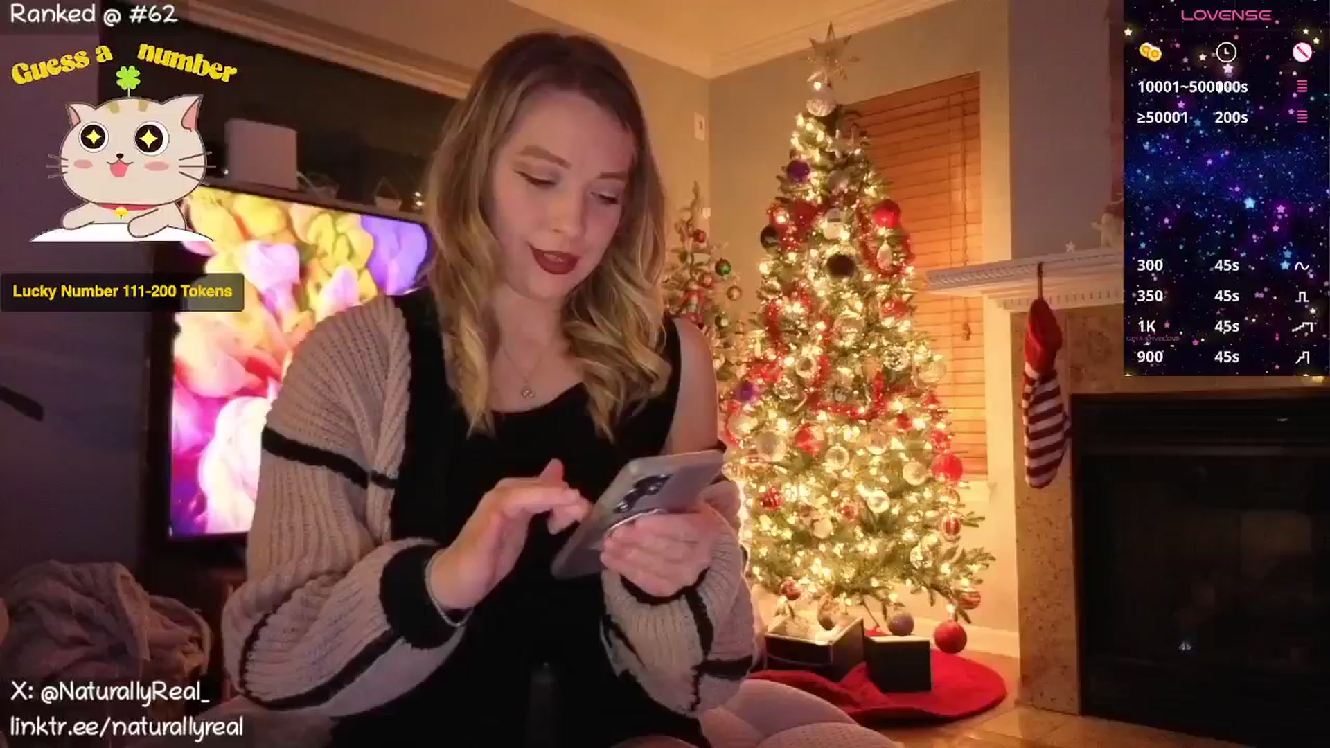 Gallery image thumbnail from NaturallyReal's myfreecams stream on, 12/30/2025, 05:59 image 8 of 20