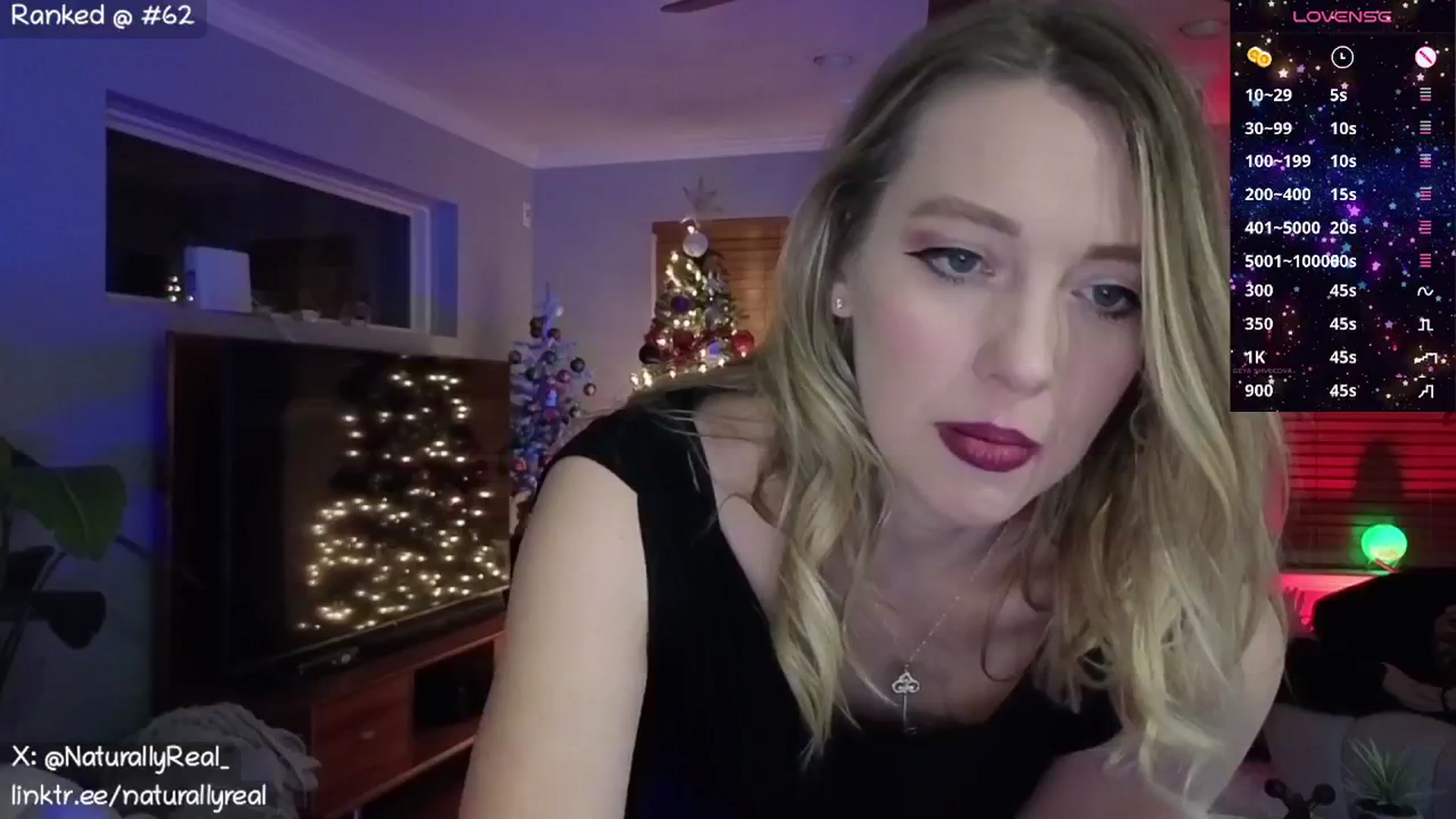 Gallery image thumbnail from NaturallyReal's myfreecams stream on, 12/30/2025, 09:08 image 6 of 20