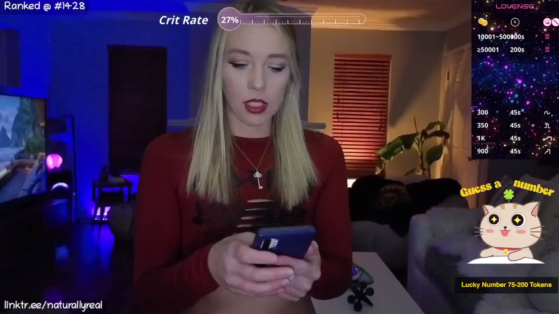 Gallery image thumbnail from NaturallyReal's myfreecams stream on, 02/03/2026, 07:51 image 8 of 20