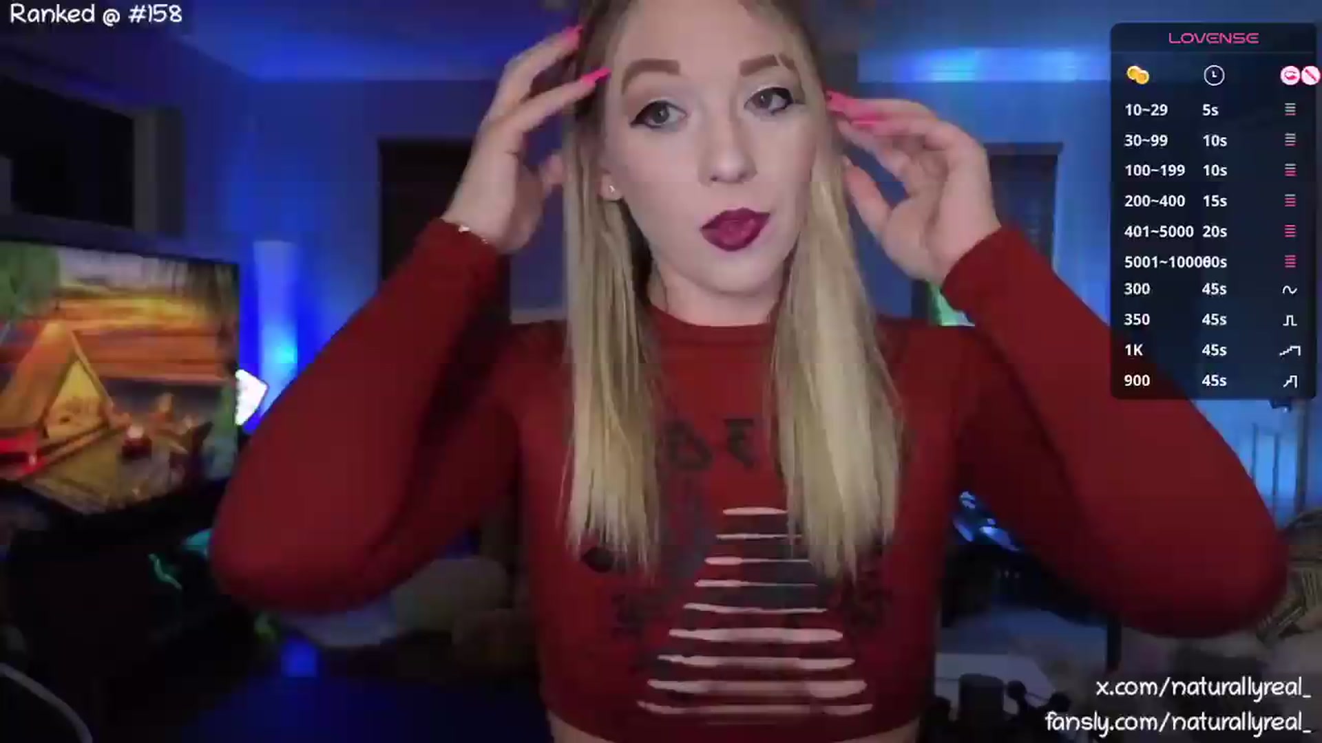 Gallery image thumbnail from NaturallyReal's myfreecams stream on, 08/08/2026, 06:18 image 1 of 20