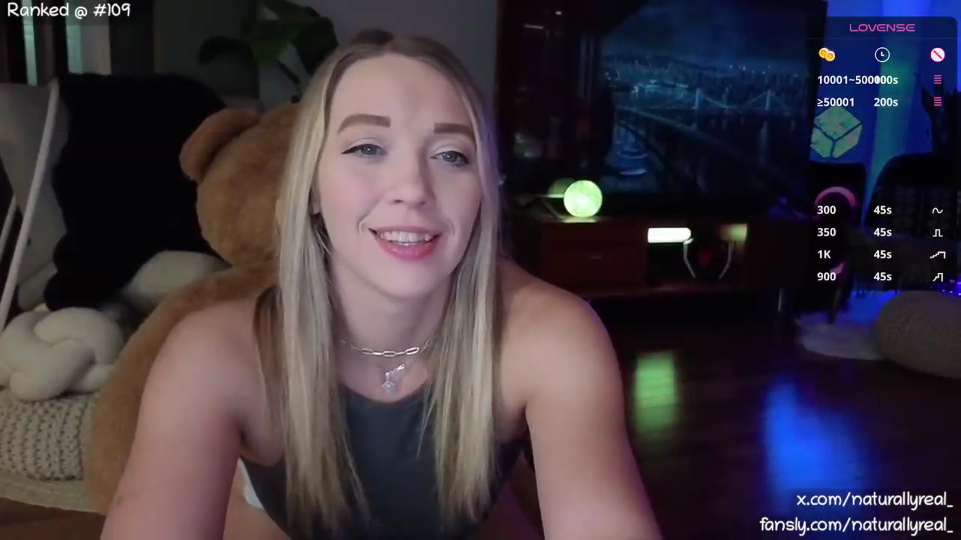Gallery image thumbnail from NaturallyReal's myfreecams stream on, 08/20/2026, 07:03 image 2 of 20