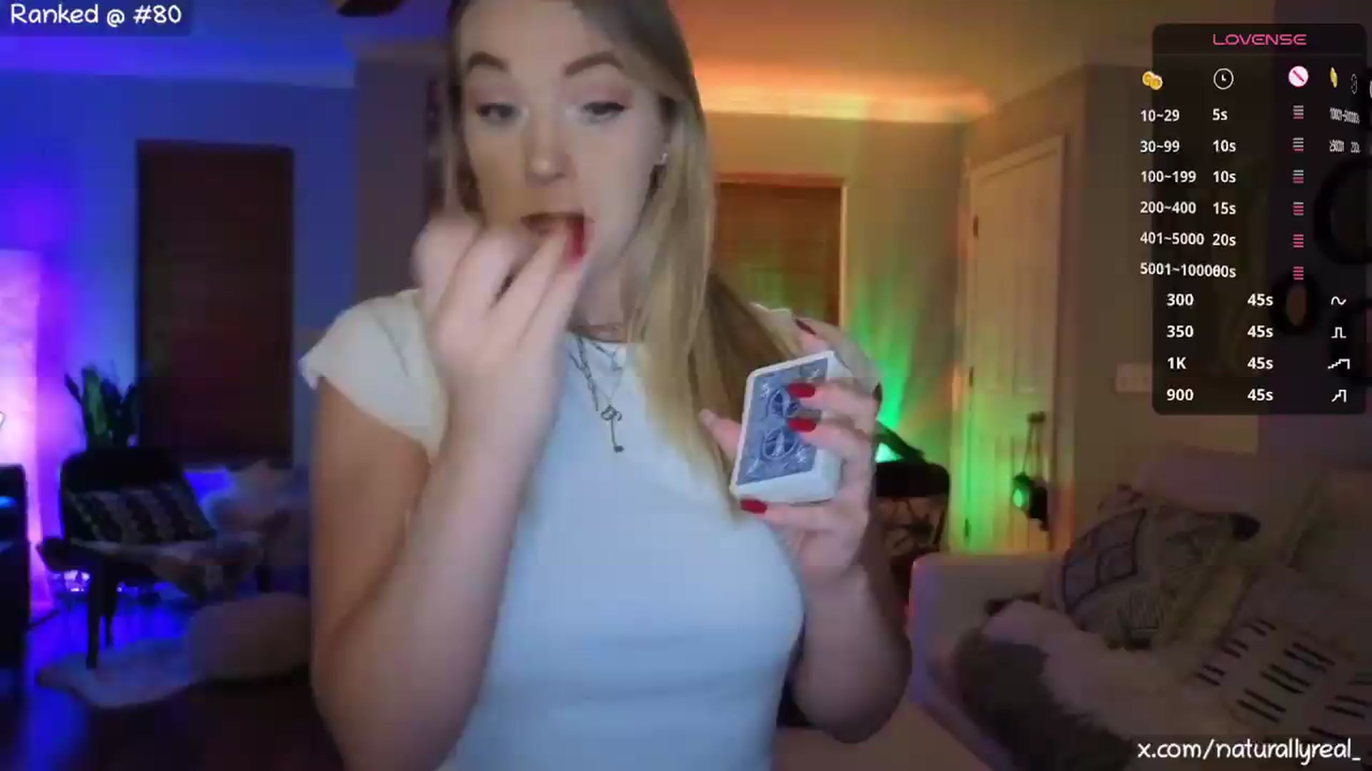 Gallery image thumbnail from NaturallyReal's myfreecams stream on, 09/08/2026, 05:09 image 1 of 20