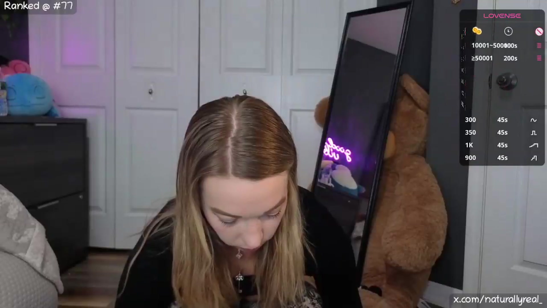 Gallery image thumbnail from NaturallyReal's myfreecams stream on, 09/17/2026, 20:20 image 18 of 20