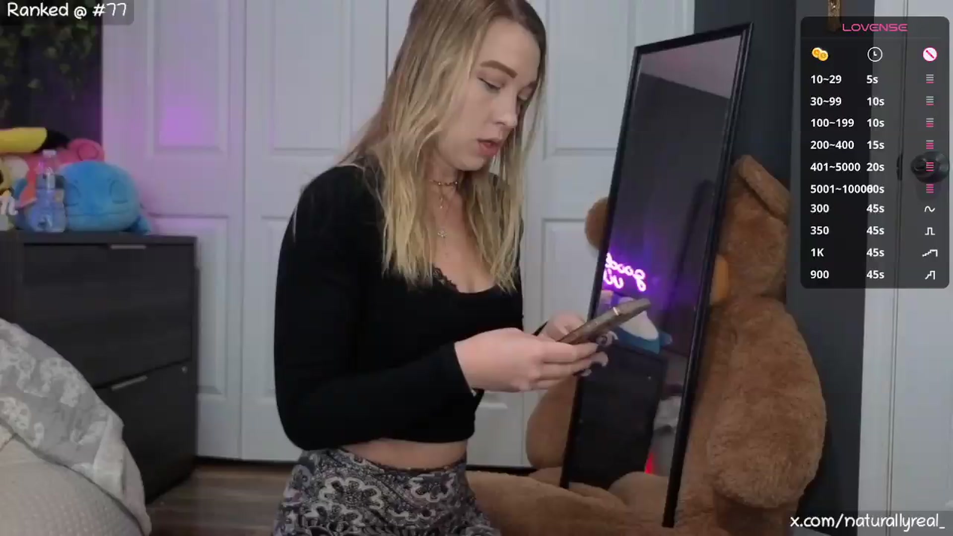 Gallery image thumbnail from NaturallyReal's myfreecams stream on, 09/17/2026, 20:20 image 2 of 20