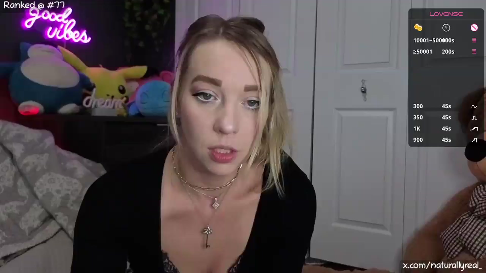 Gallery image thumbnail from NaturallyReal's myfreecams stream on, 09/17/2026, 21:07 image 1 of 20