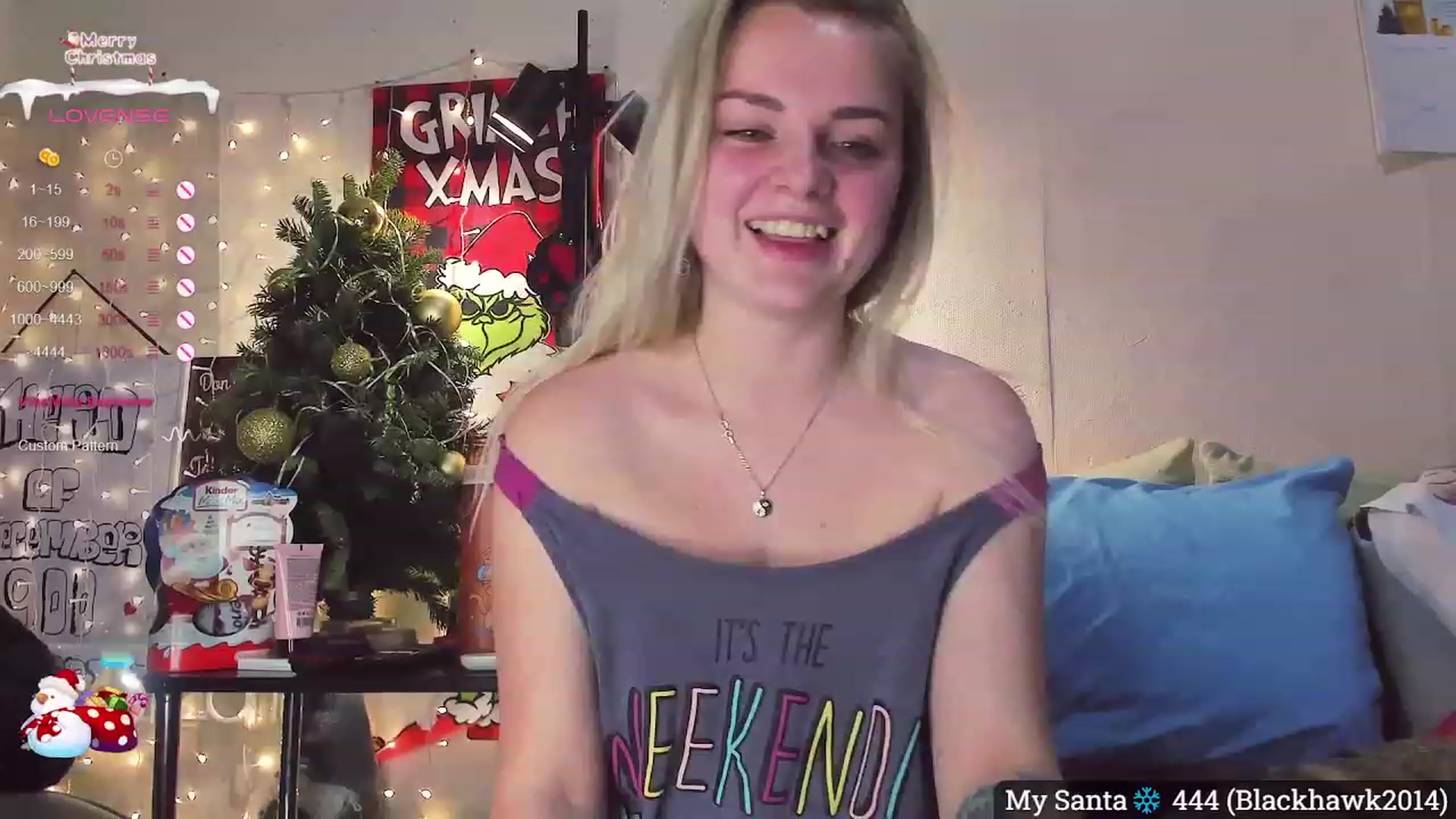 Gallery image thumbnail from NaughtyKitten's myfreecams stream on, 12/24/2023, 15:16 image 1 of 20