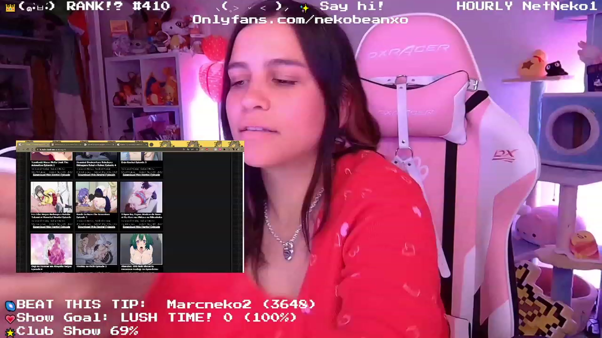 Gallery image thumbnail from Nekobeanxo's myfreecams stream on, 05/08/2023, 05:23 image 8 of 20