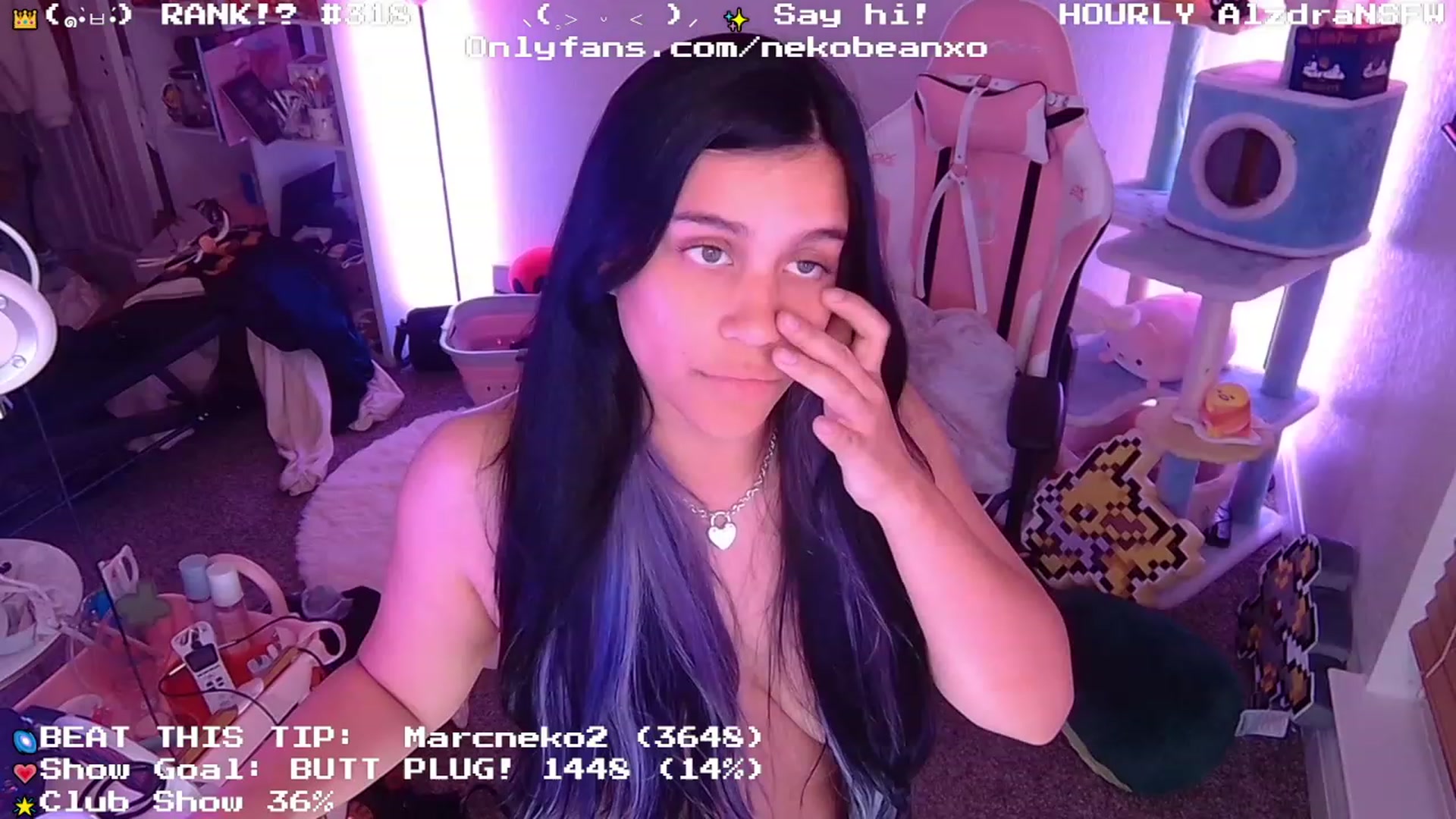 Gallery image thumbnail from Nekobeanxo's myfreecams stream on, 05/11/2023, 07:40 image 12 of 20
