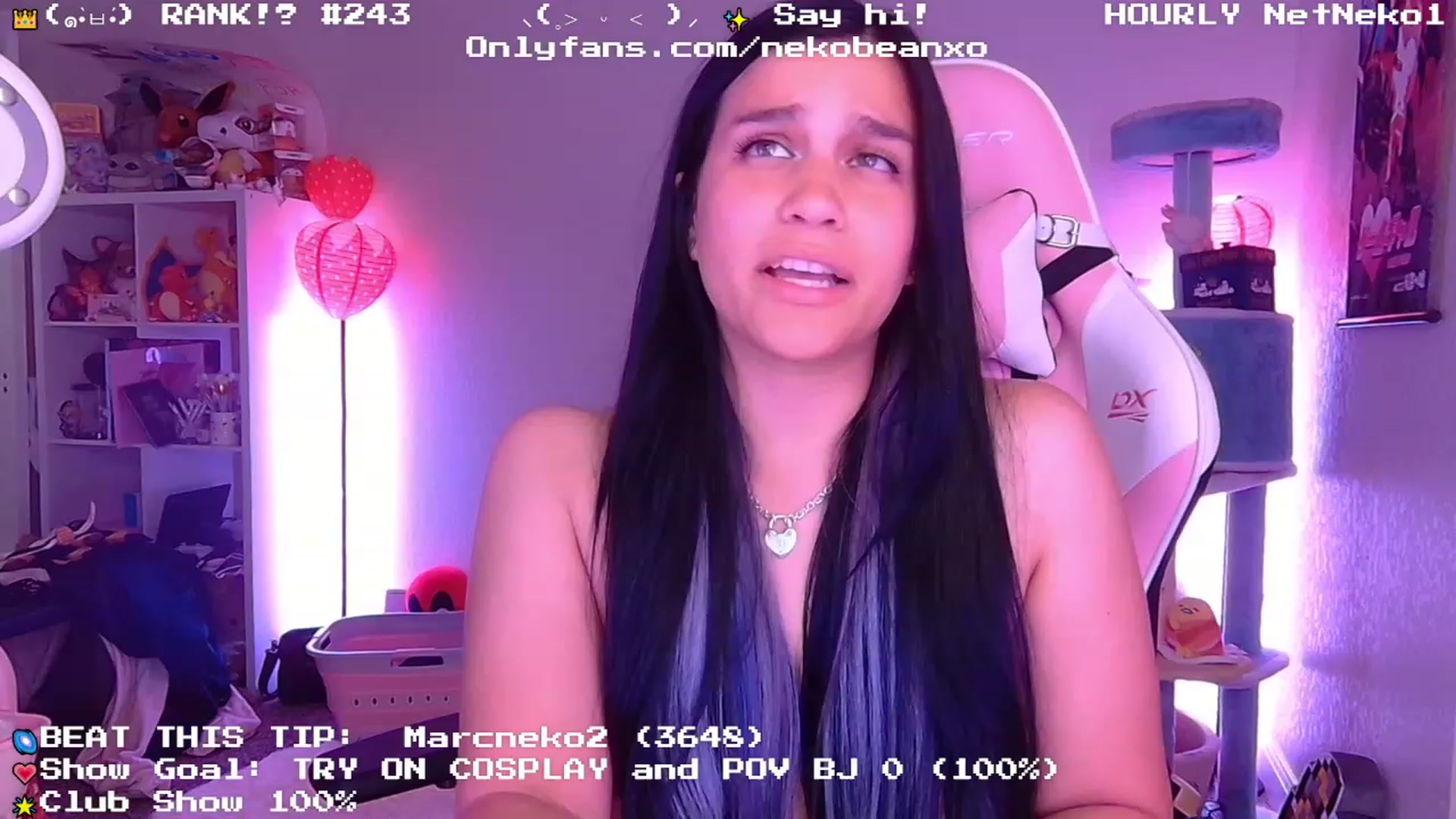 Gallery image thumbnail from Nekobeanxo's myfreecams stream on, 05/12/2023, 07:43 image 19 of 20