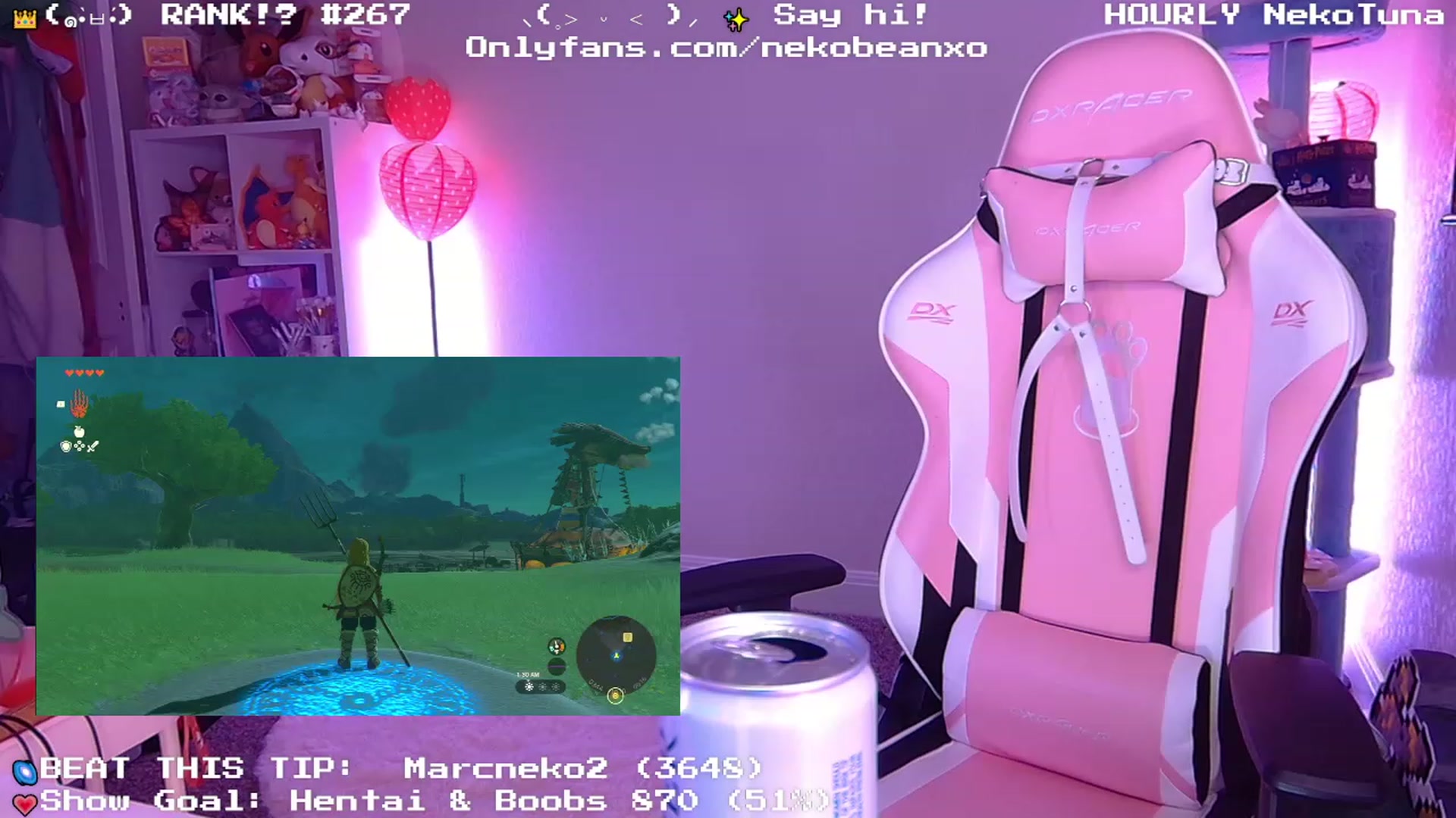Gallery image thumbnail from Nekobeanxo's myfreecams stream on, 05/13/2023, 07:58 image 6 of 20