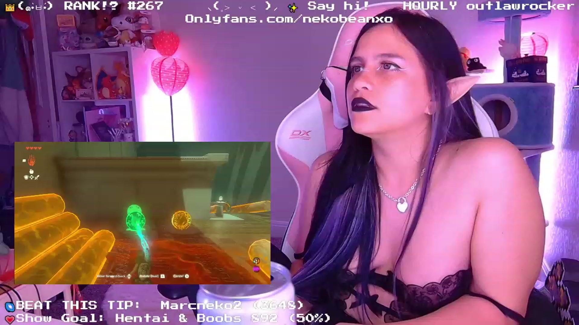 Gallery image thumbnail from Nekobeanxo's myfreecams stream on, 05/13/2023, 07:58 image 2 of 20