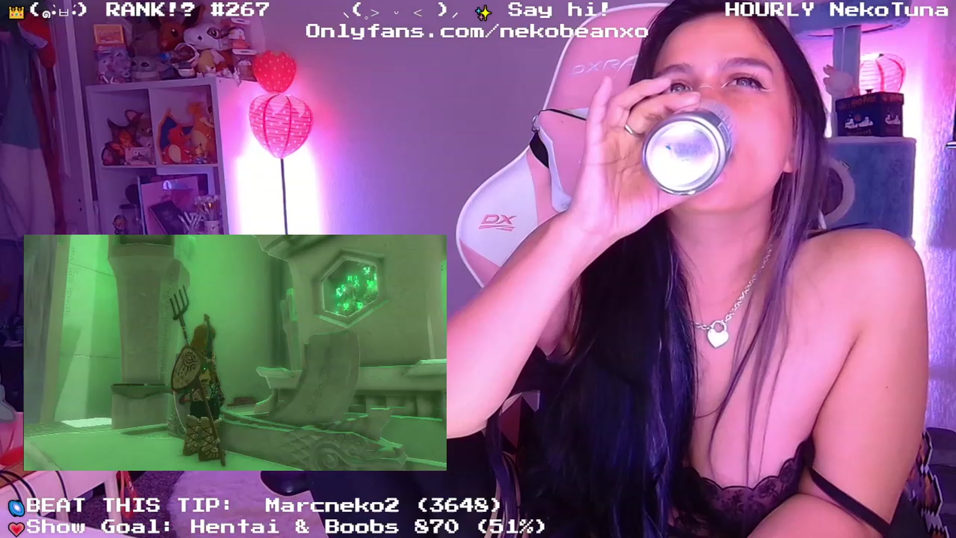 Gallery image thumbnail from Nekobeanxo's myfreecams stream on, 05/13/2023, 07:58 image 5 of 20