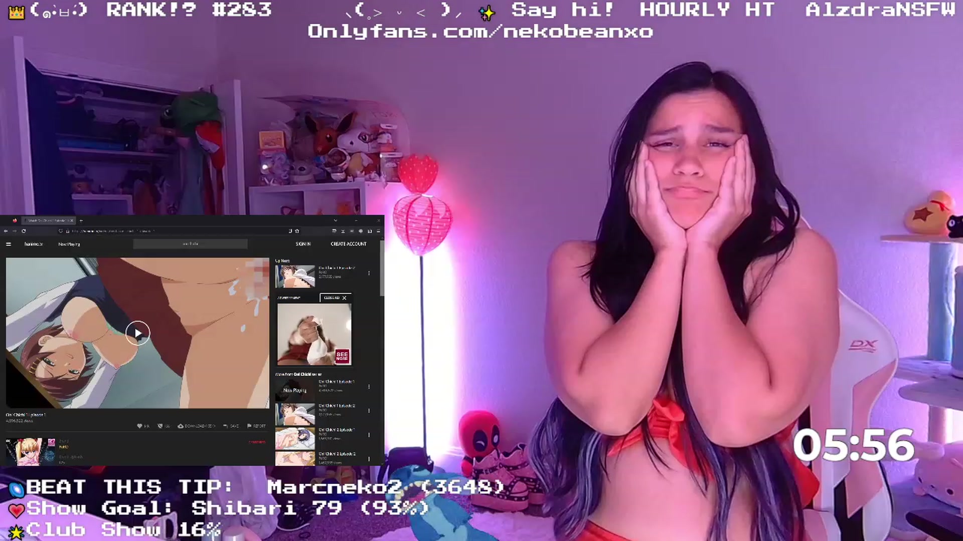 Gallery image thumbnail from Nekobeanxo's myfreecams stream on, 05/15/2023, 04:29 image 19 of 20