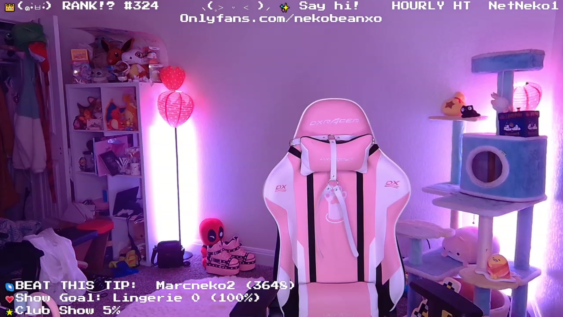 Gallery image thumbnail from Nekobeanxo's myfreecams stream on, 05/15/2023, 04:29 image 1 of 20