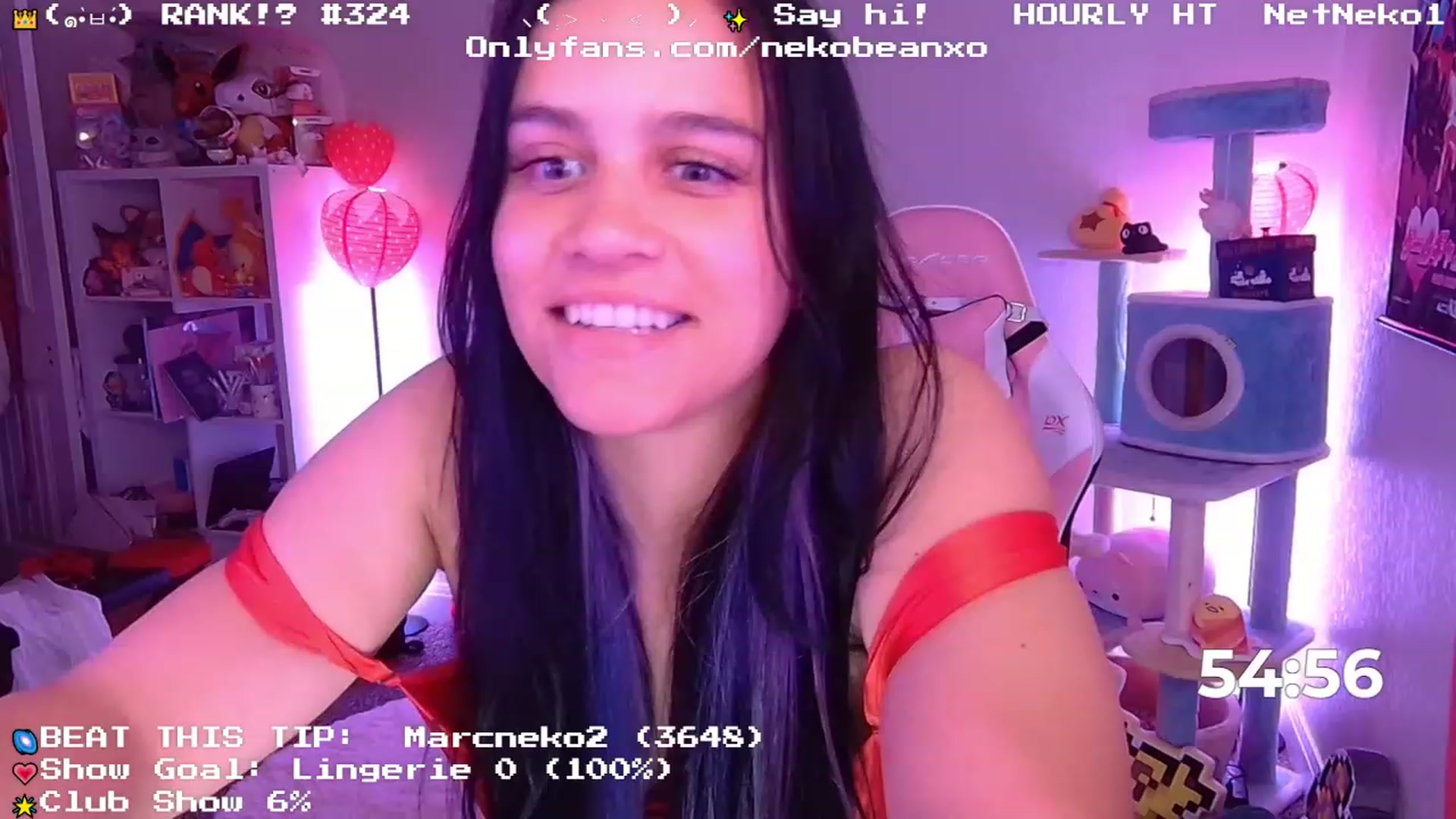 Gallery image thumbnail from Nekobeanxo's myfreecams stream on, 05/15/2023, 04:29 image 7 of 20