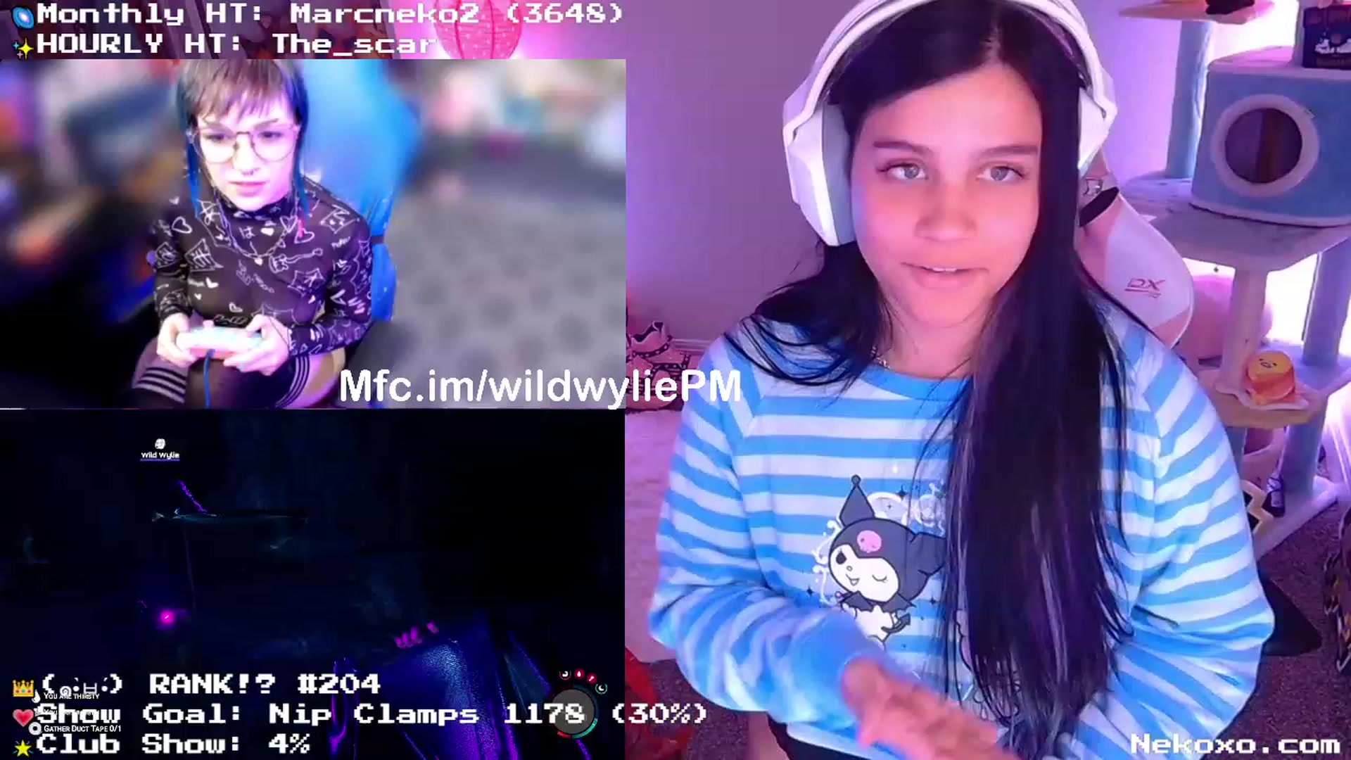 Gallery image thumbnail from Nekobeanxo's myfreecams stream on, 05/16/2023, 03:26 image 1 of 20