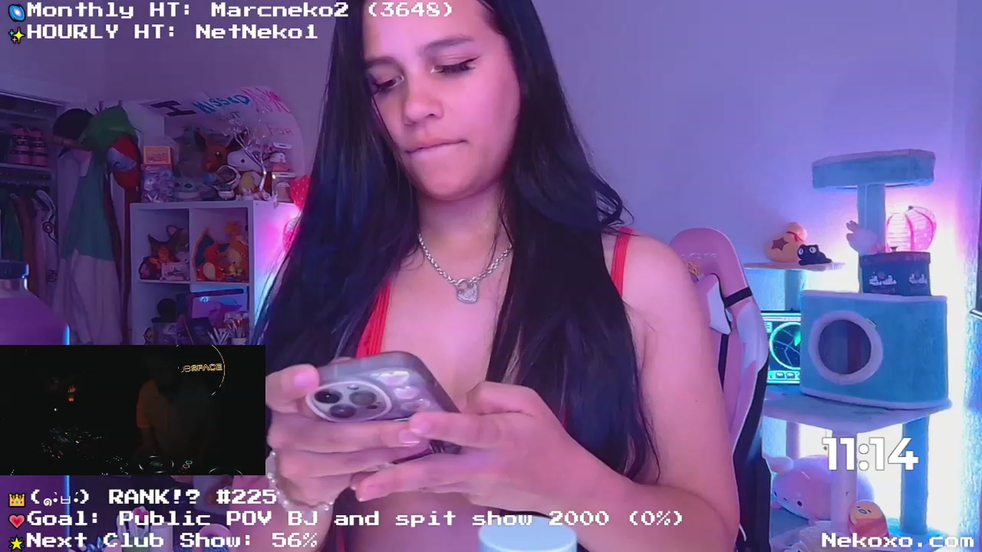 Gallery image thumbnail from Nekobeanxo's myfreecams stream on, 05/29/2023, 07:10 image 7 of 20